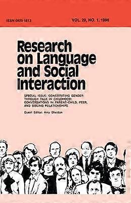 Constituting Gender Through Talk in Childhood
