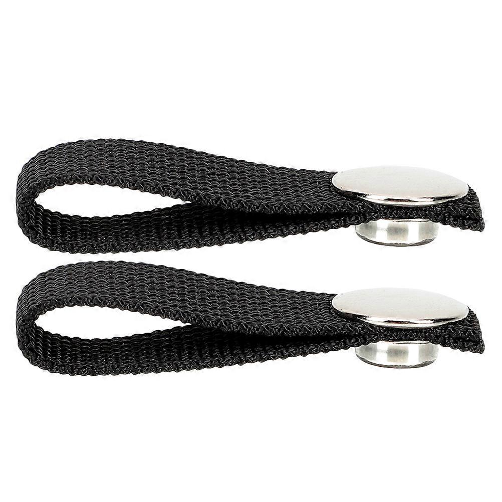 Chin Strap Cover Ice Hockey Gameplay Single Snap Design Polyester 2Set