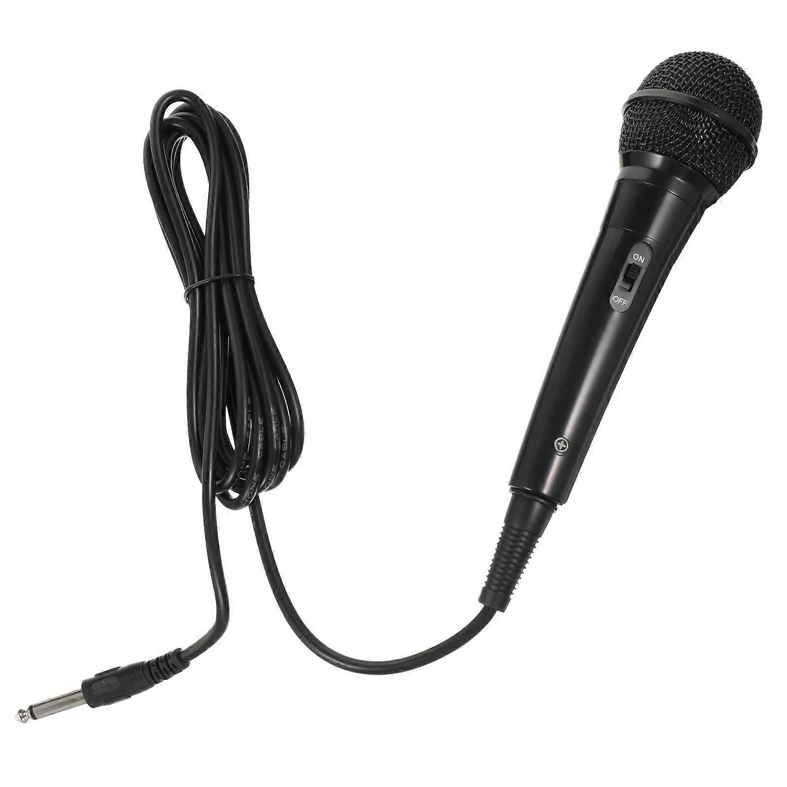 Microphone for Computer Condenser Vocal Microphone Cardioid Recording Mic Home Use Black 24x7x11cm Recording 1Pack