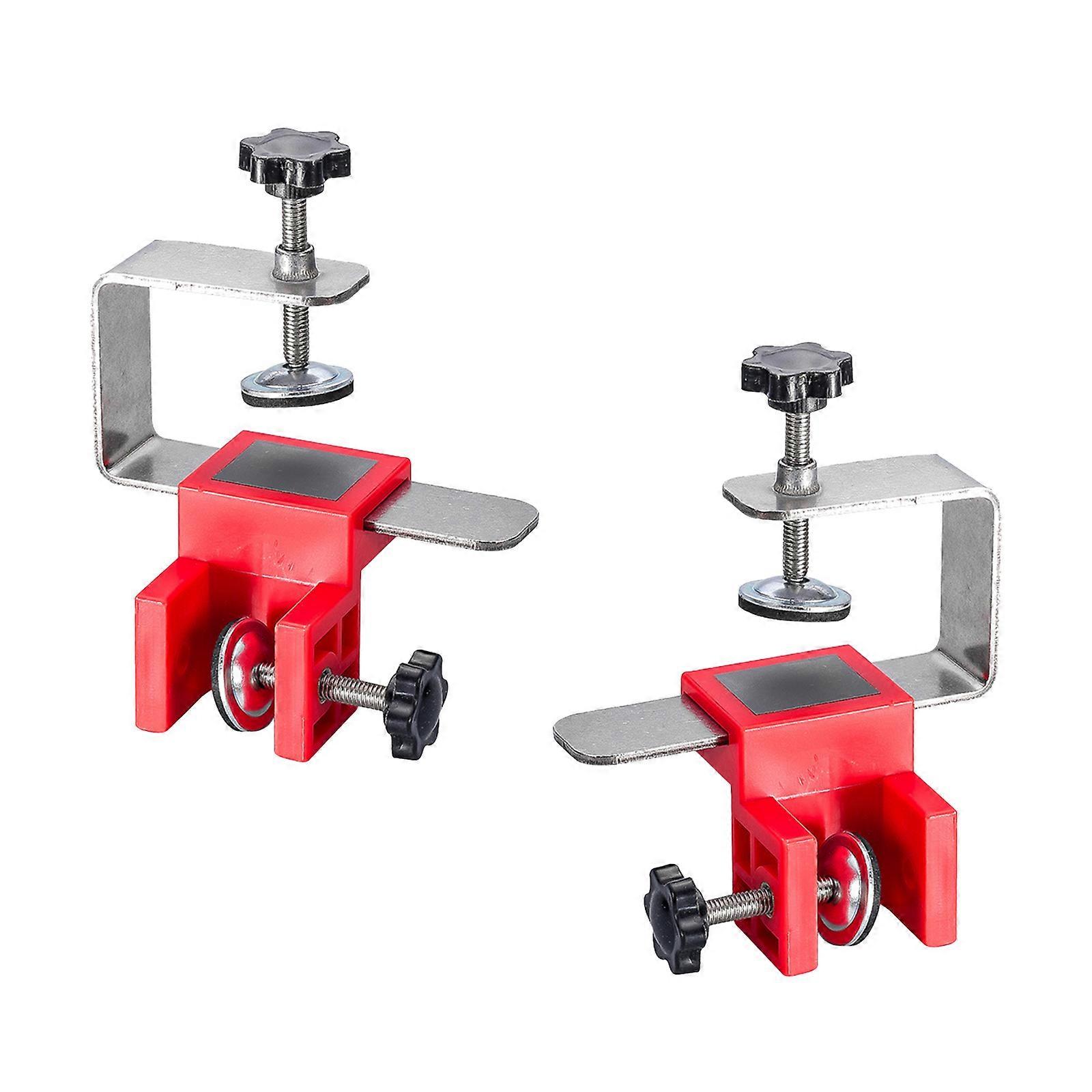 Adjustable Drawer Fixing Clamp, For Easy And Fast Drawer Front Panel Installation, Drawer Jig Woodworking Tool Multicolor