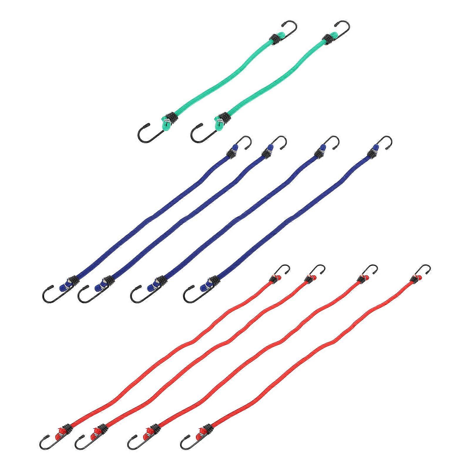 10Pcs Luggage Fixed Belts for Car Cargo Binding Assorted Color