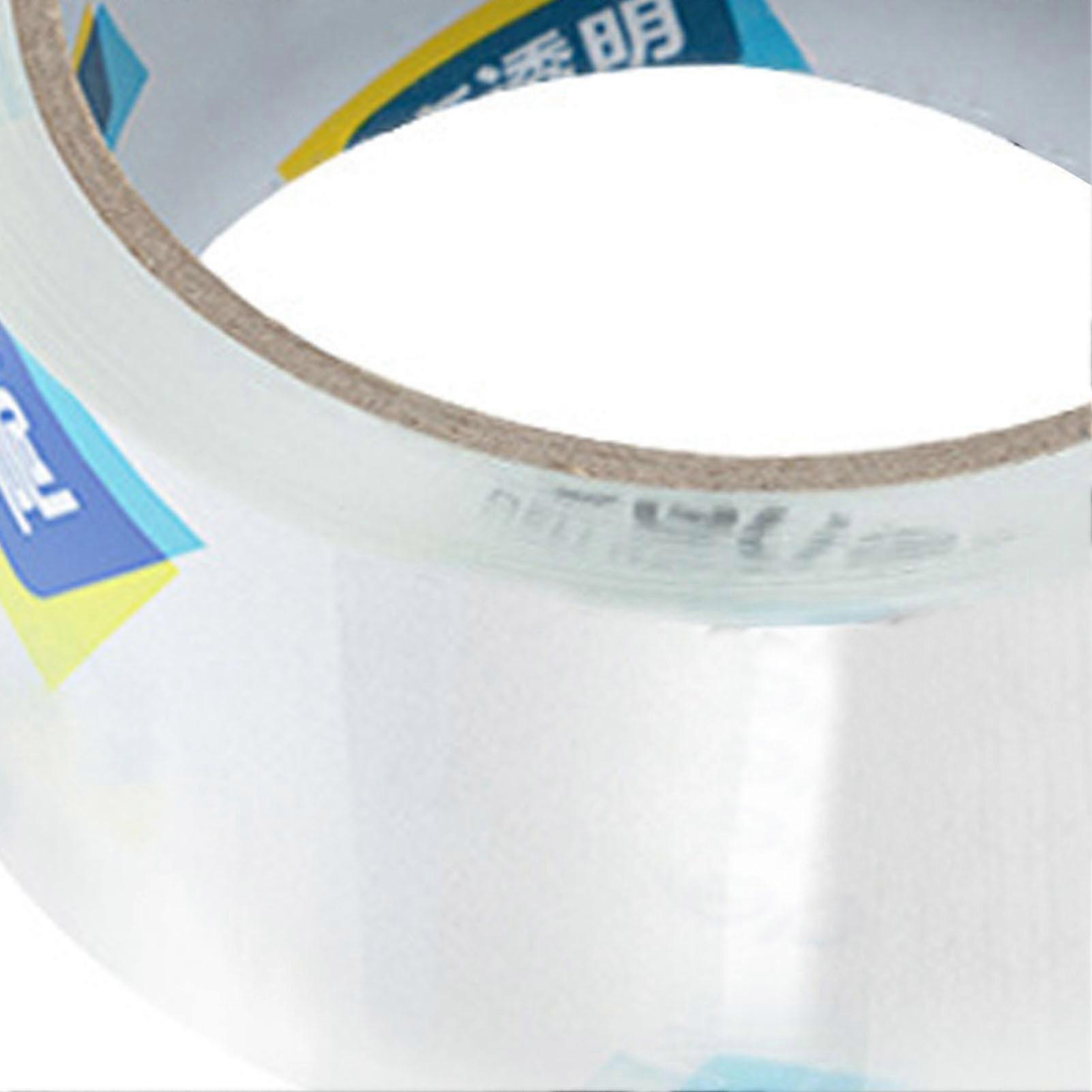 Clear Box Tape 4.8cm Width Strong Adhesion Transparent Gift Wrapping Tape for Office