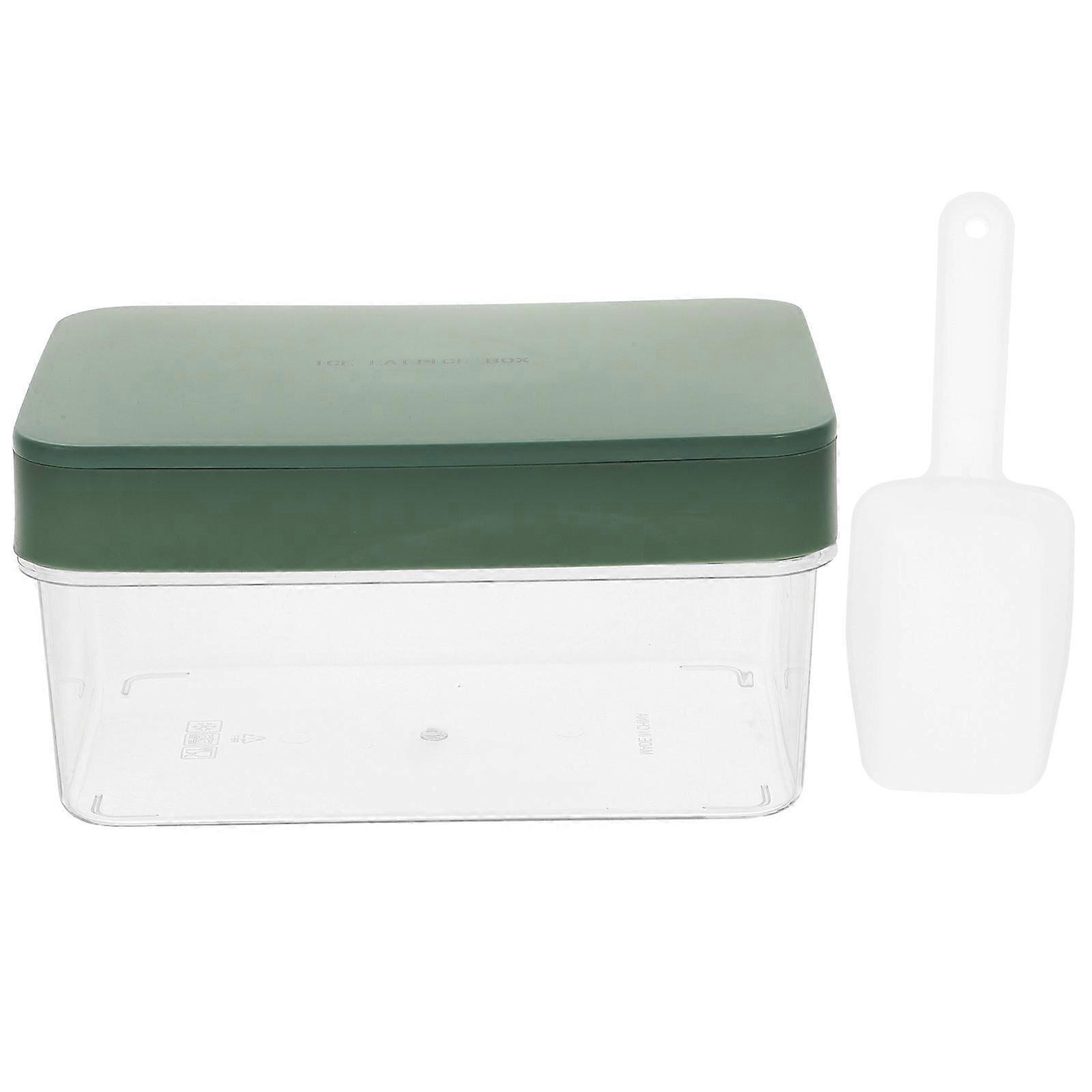 Ice Maker Tray with Lid Stackable Cube Ice Mold for Freezer, Convenient Ice Ball Maker for Drinks, Safe & for Home Use