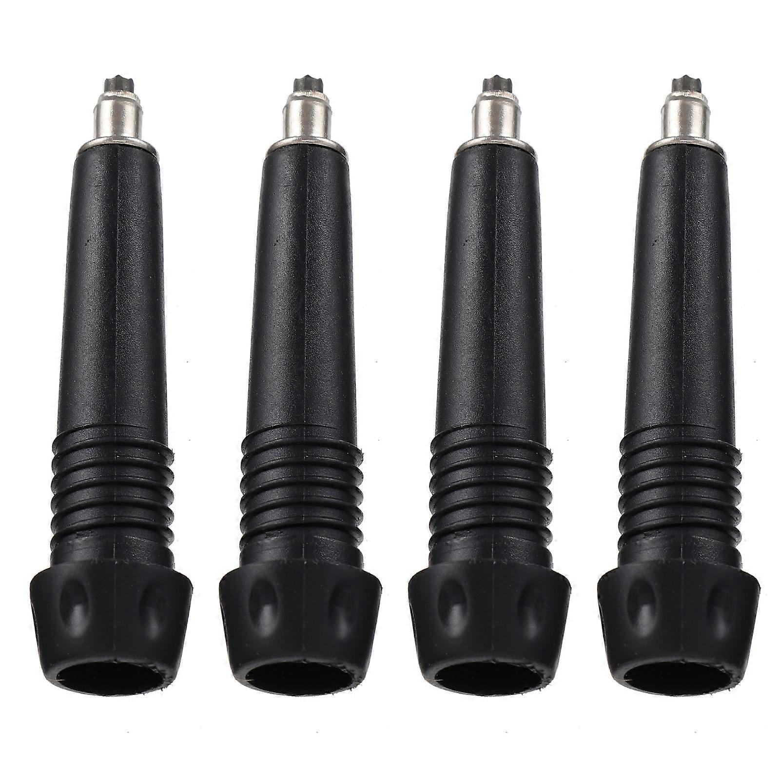 Hiking Pole Parts Carbon Tungsten Steel Trekking For Walking Sticks And Climbing Rods 8.00X1.50X1.50cm Assist In Walking 4Set