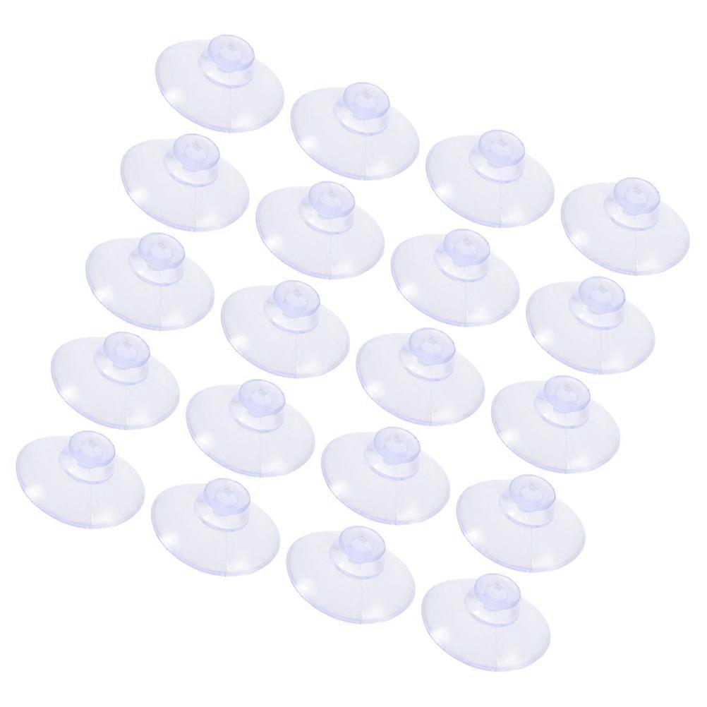100pcs Collision Suction Cup Hanger Pads for Glass Tabletops – Strong Suction for Secure Decoration, Easy Installation & Enhanced Glass Protection