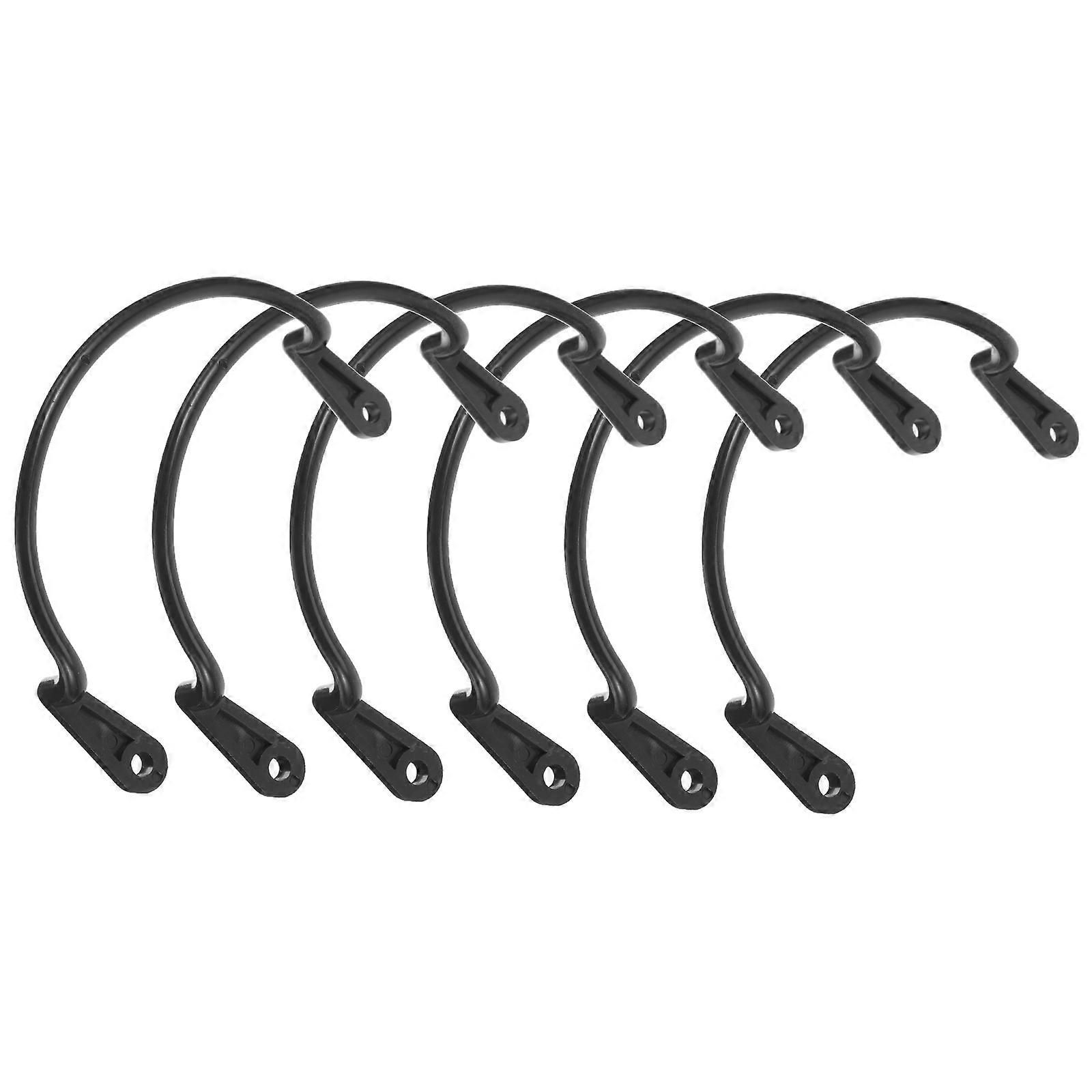 Pool Table Pockets Billiard Pocket Holders for 6Pcs Plastic Fixing Holders