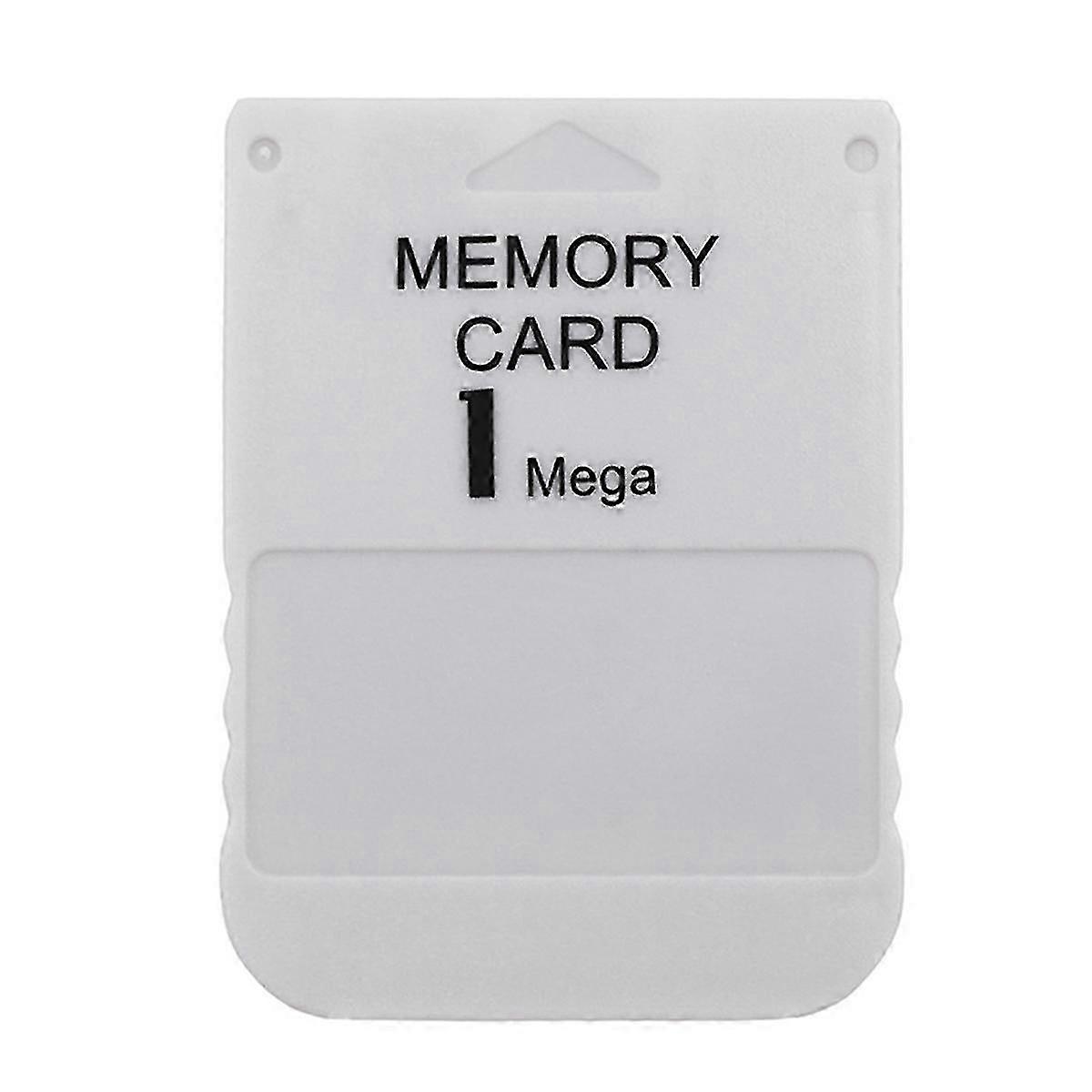2025 For 1 Memory Card for PS1 PS One for 1 Game Console Save Game Data Saving Progress 1MB Memory Card