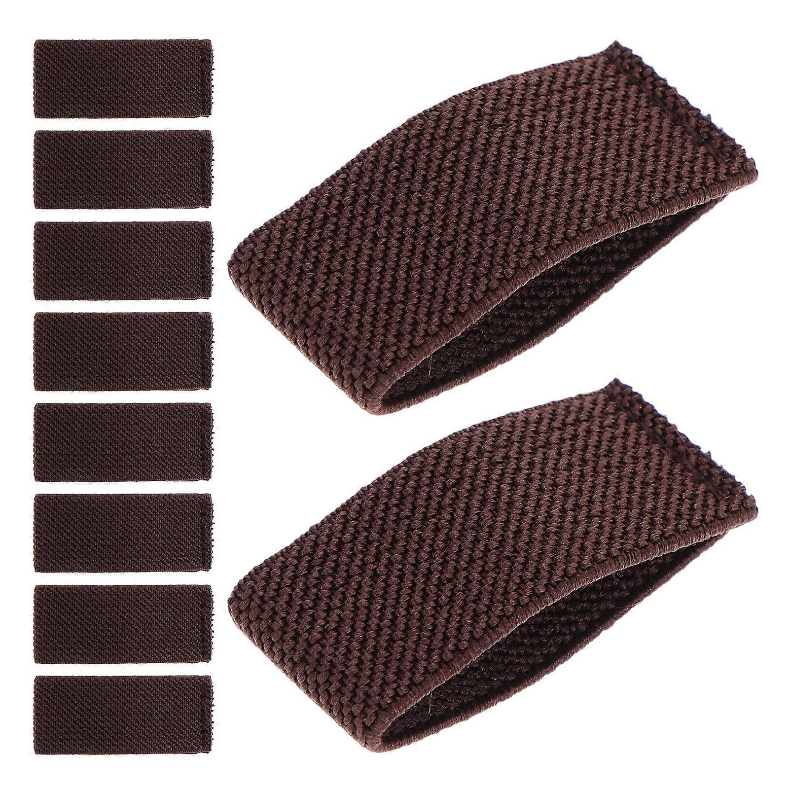 10pcs Elastic Belt Keeper Strap Nylon Belt Loops Organizer Backpack Holder Retainer Band for Wide Belts