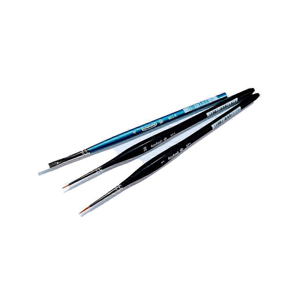 Modellers Starter Brush Set 4pcs