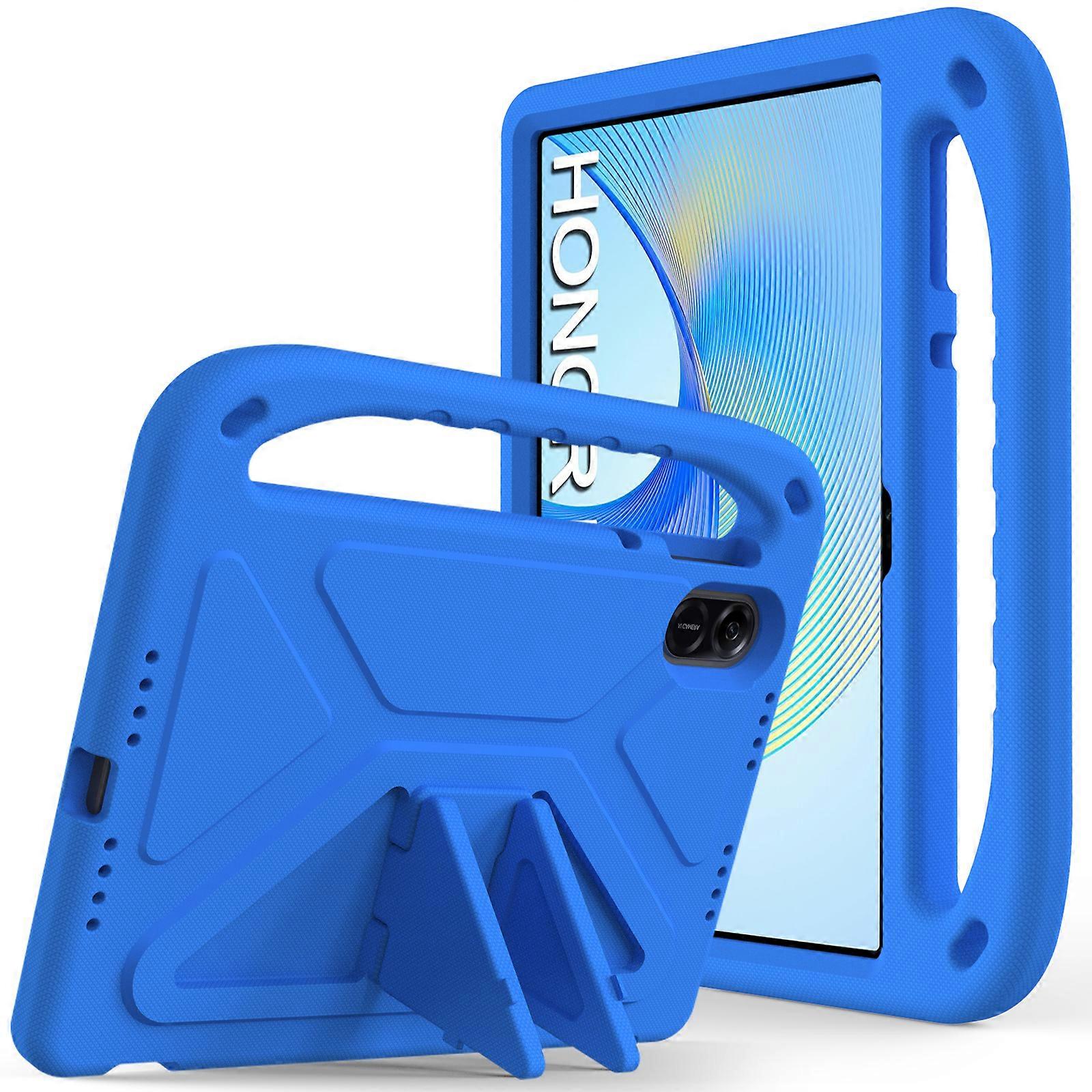 TKdaddy For Honor Pad X9 X8 Pro EVA حالة قبضة اليد غطاء الكمبيوتر اللوحي للأطفال أزرق