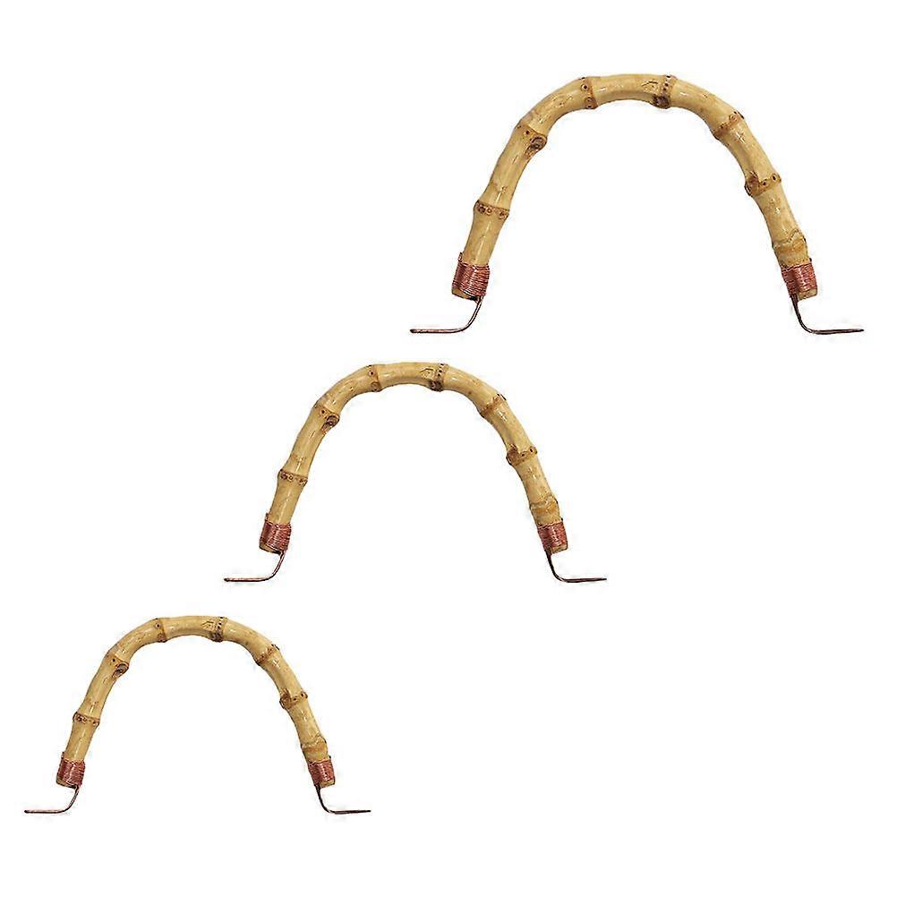 Handle for Teakettle Prevent Burning Hands Rattan Material 3Pcs