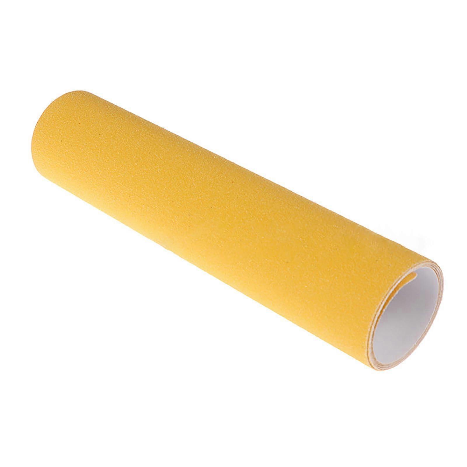 Skateboard Grip Tape 33x9 Inch Bubble Scooter Grip Tape Longboards Griptape Sandpaper For Rollerboard Yellow