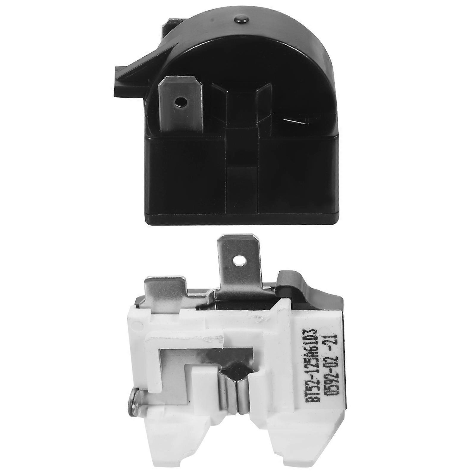 Refrigerator Overload Protector 1 Set For Home Use Black Iron Protection Device