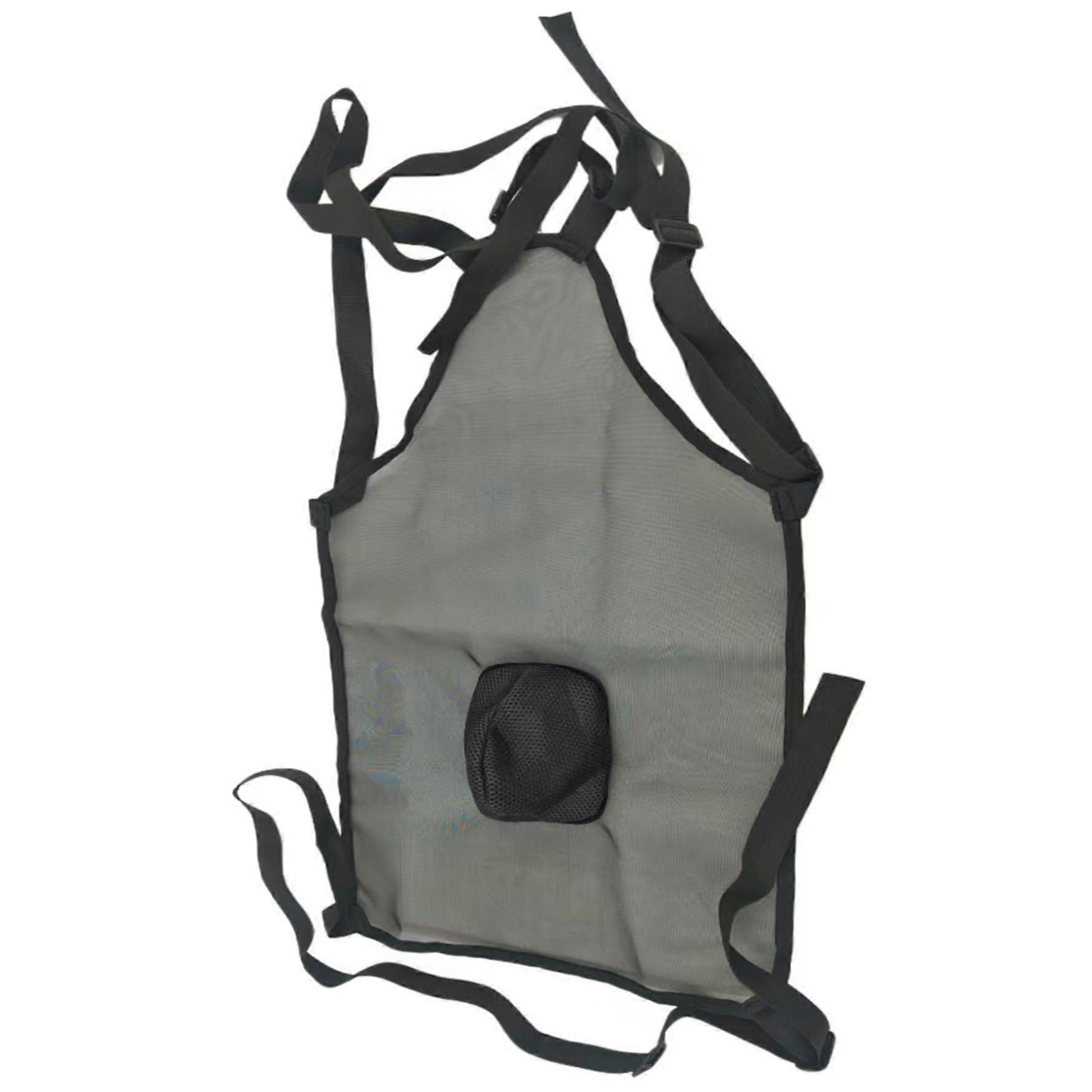 Goat girth, goat apron, mutually adjustable mesh goat apron, castration bands for sheep and goats, halter