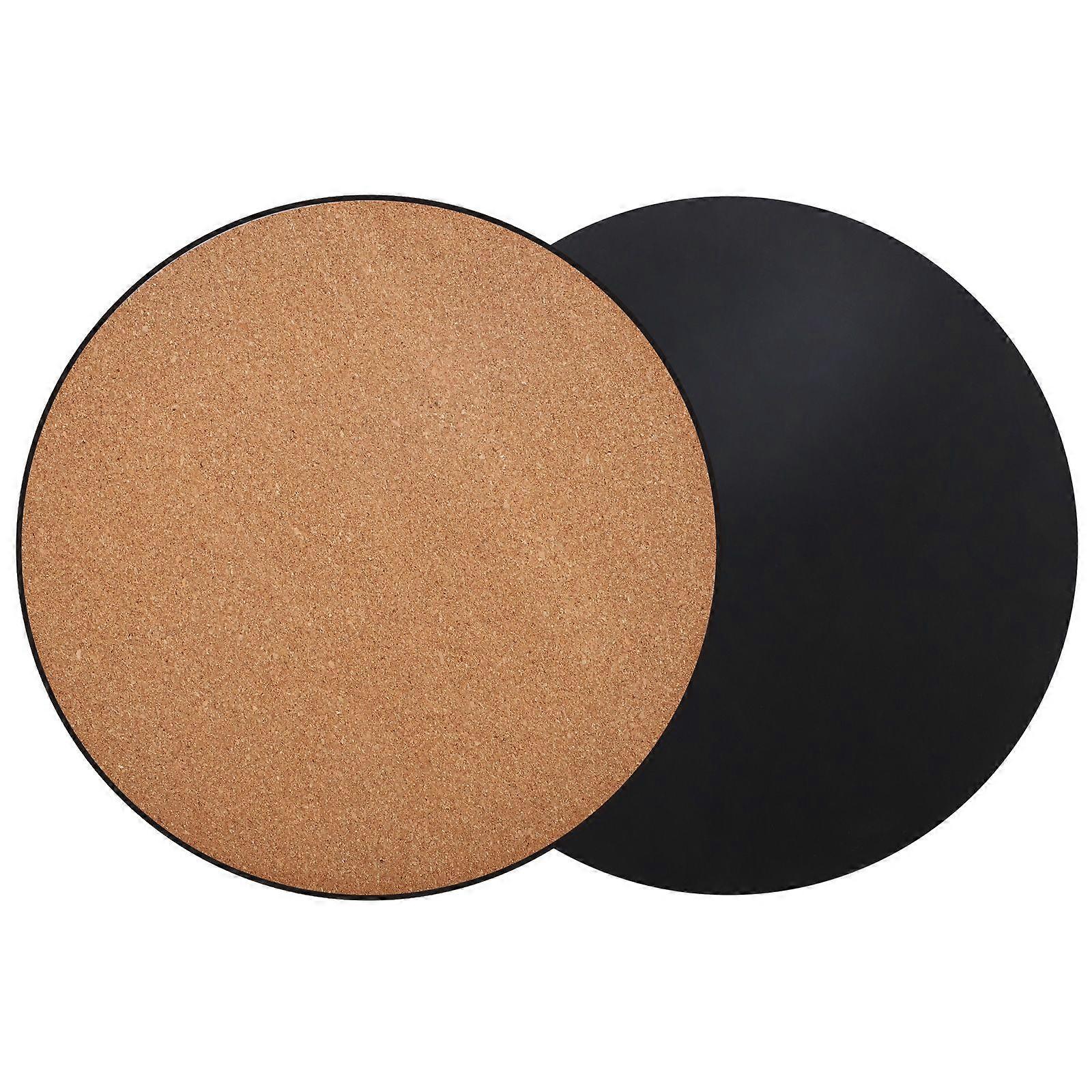 Eco Friendly Plastic Sheet Cork Flowerpot Pad Cork Plastic Sheet Plastic Cork Pad