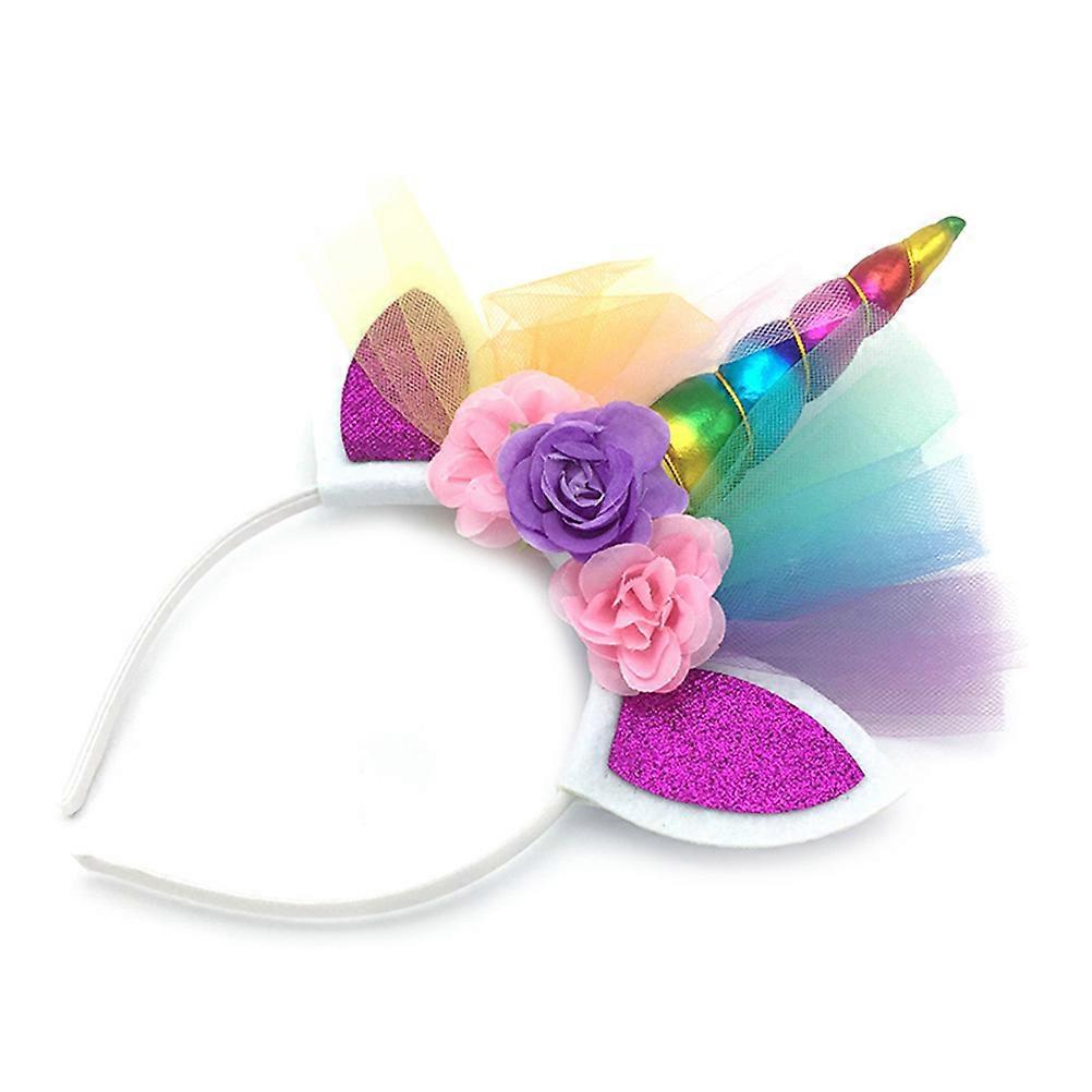 Carnival Headdress, Comfortable Unicorn Band for Children, Suitable for Celebrations