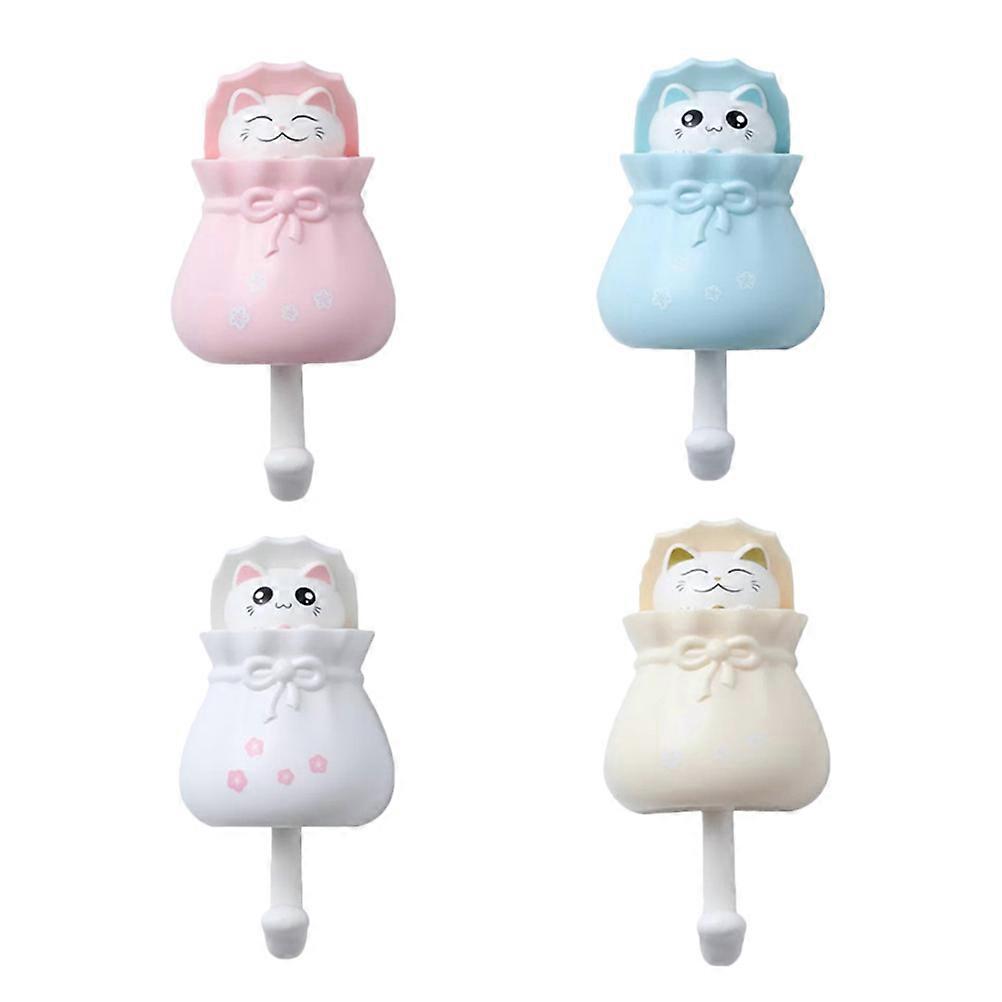 Innovative Adhesive Hooks, Multi-Purpose Functionality, Compatible with Most Surfaces