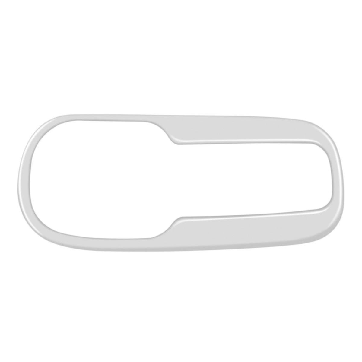 Rear row, third row, cup holder decorative frame cover, 2022 - 2023 Toyota Sienta right - hand drive, silver, Scratch - resistant and easy to install