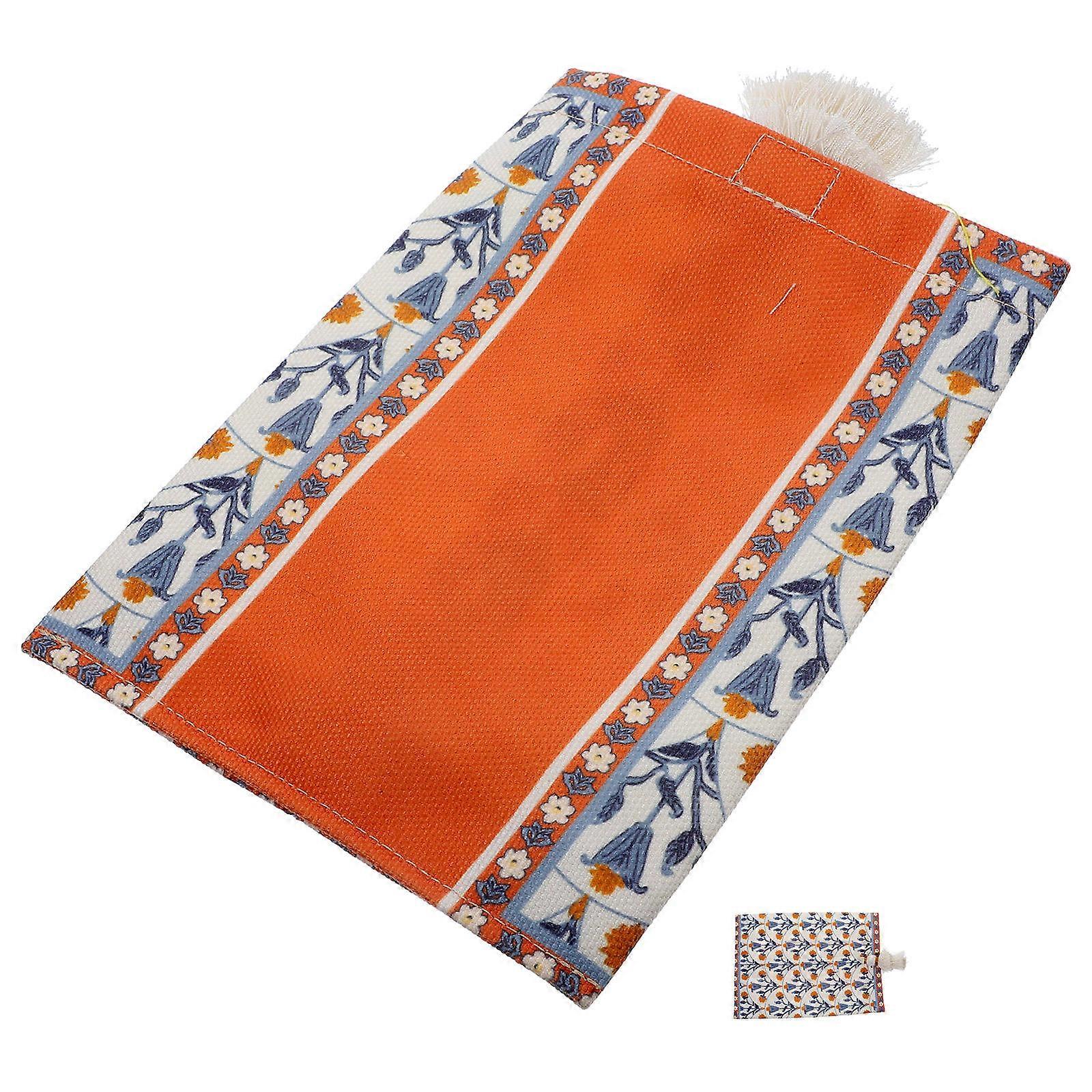 Cotton Tissue Box Cover For Office Use Simple Appearance 24x18cm Paper Storage 1Pcs