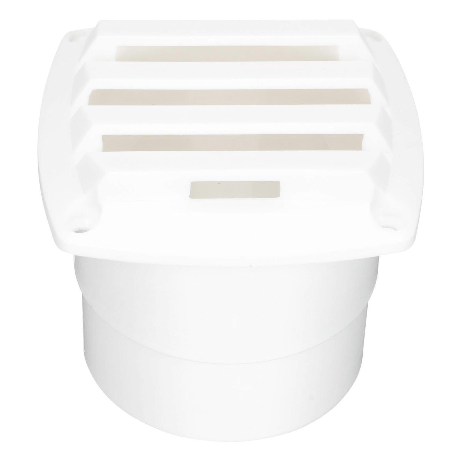 Durable Nylon Ventilation Cover for Car Use White Simple Installation Efficient and Durable