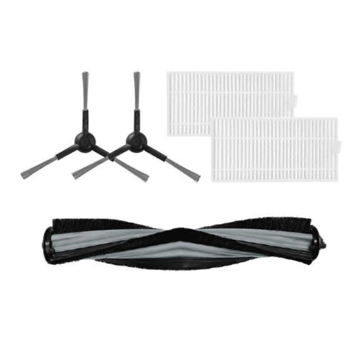 5PCS for Alpha 2 Pro / V5 Pro/ V5 VXVC15--1 VXVC16- VXVC23 Robot Vacuums Cleaner Part Main Side Brush Filter
