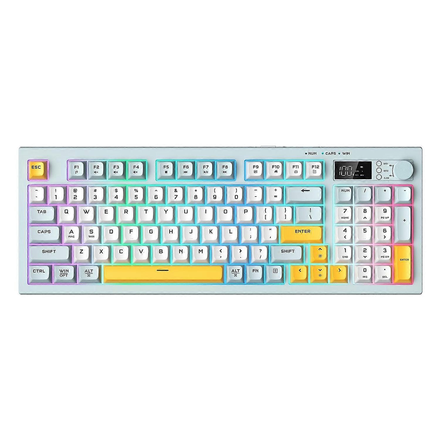 ONIKUMA G80 Silent Silver Membrane Keyboard