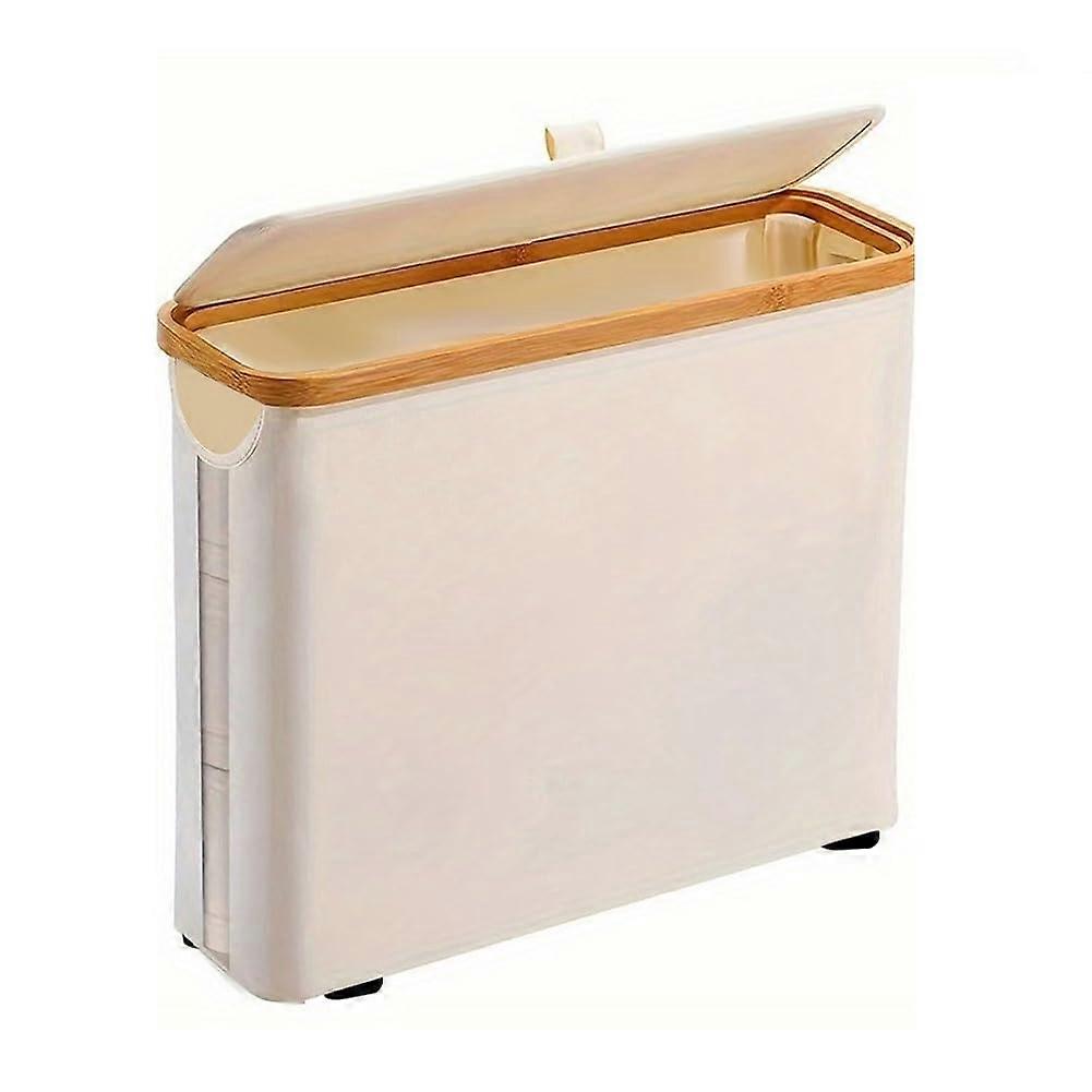 Toilet Paper Container, Toilet Paper Container for Bathroom Toilet Paper Storage Container with Lid, Toilet Paper Organizer Basket.