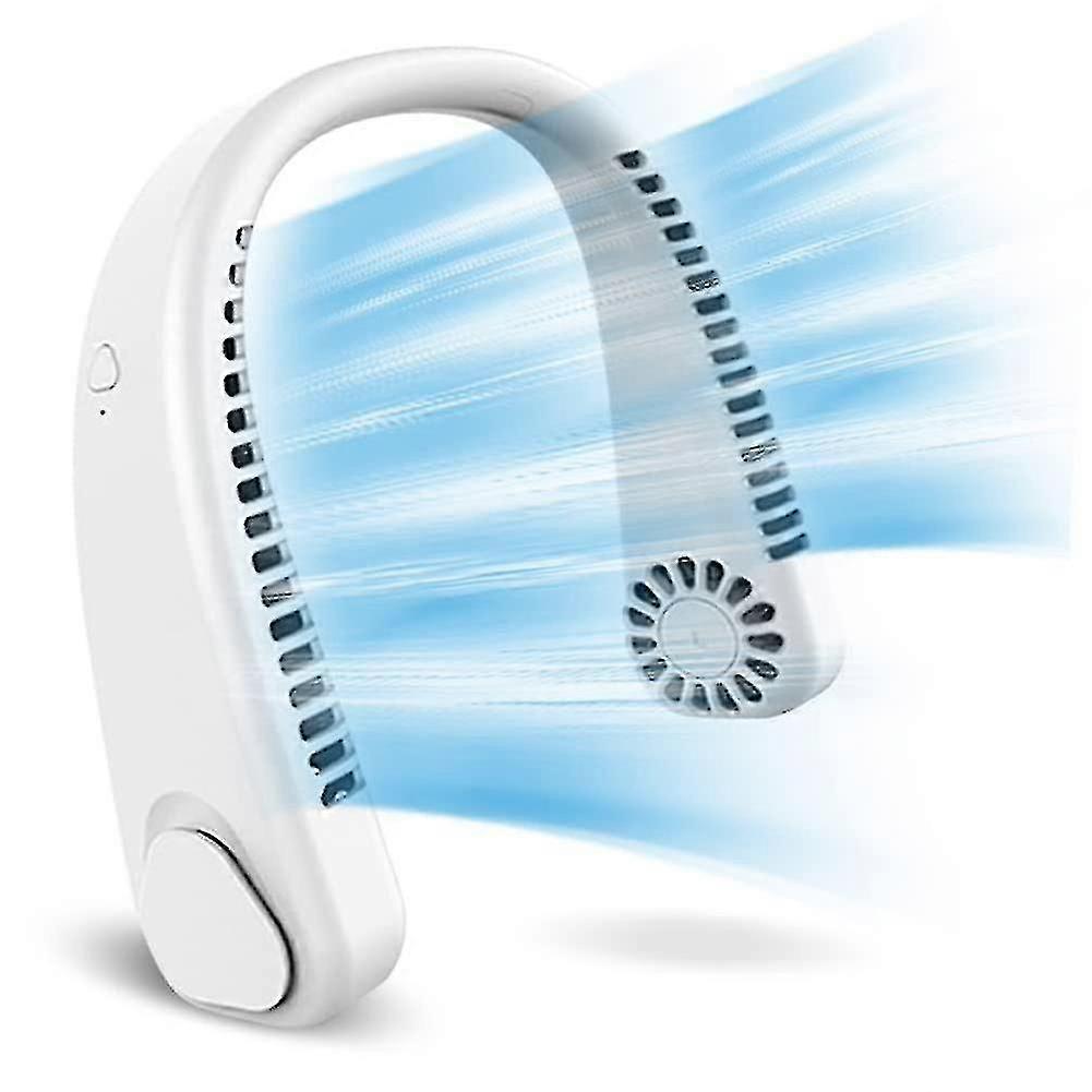 Portable Bladeless Neck Fan (white) Xxf