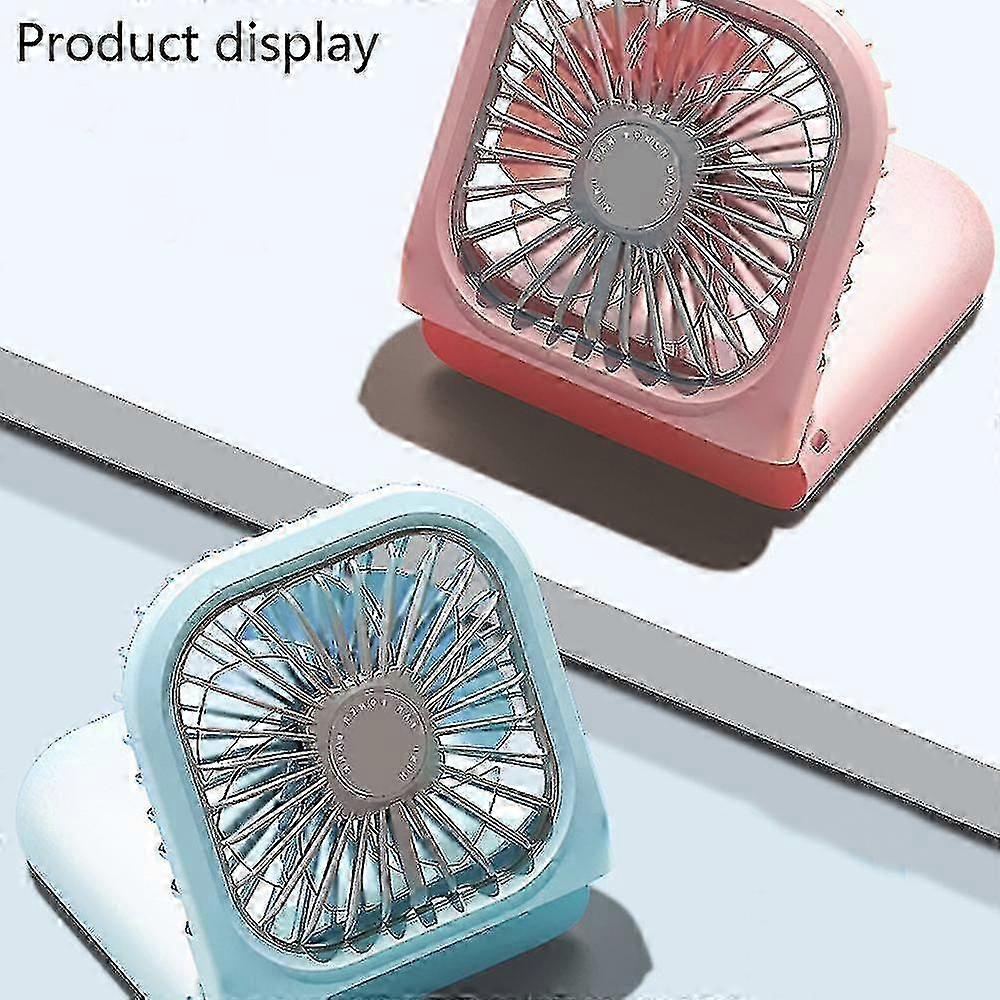 Portable Neck Fan Mini Quiet Handheld Personal Foldable Usb Rechargeable Fan