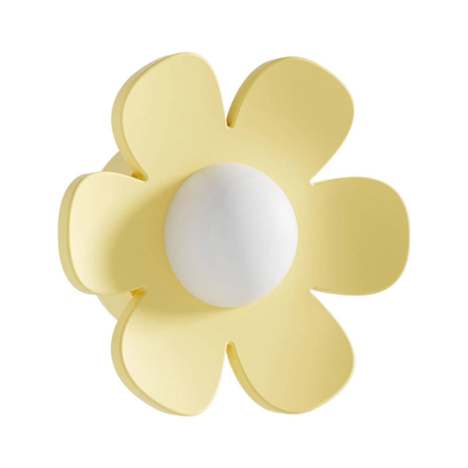 Overflow cover for sink  Overflow ring for sink  Flowershaped sealing insert for sink and kitchen sink, Yellow