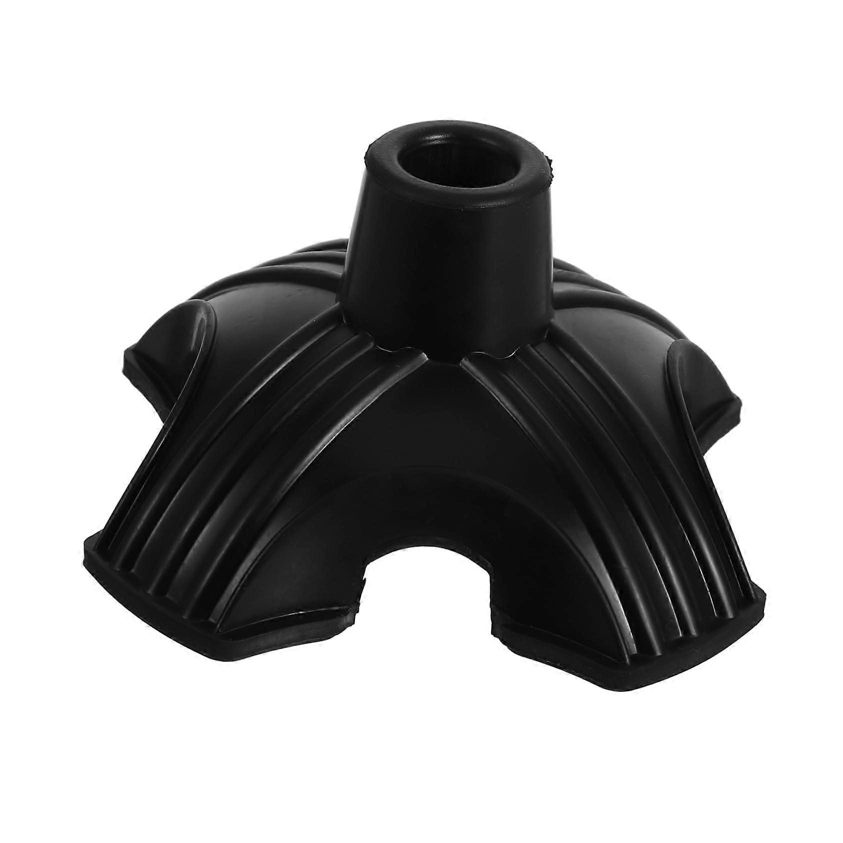 Durable rubber tips for safe use on any terrain