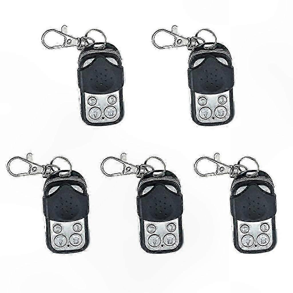 5-Pack Remote Controls for Automatic Gates at 433.92 MHz Frequency-Compatible with Various Systems