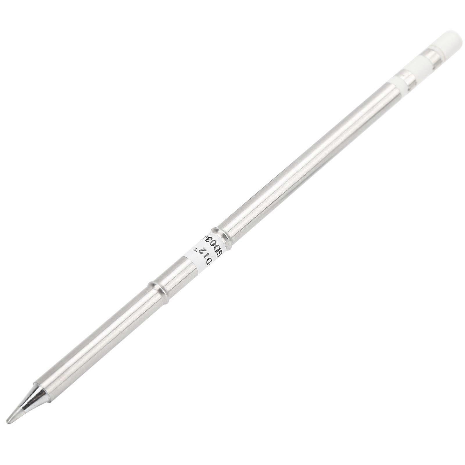 T12D12 Soldering Tip Solder Iron Head Replacement Fast Heat Conduction Hand Operated Tool