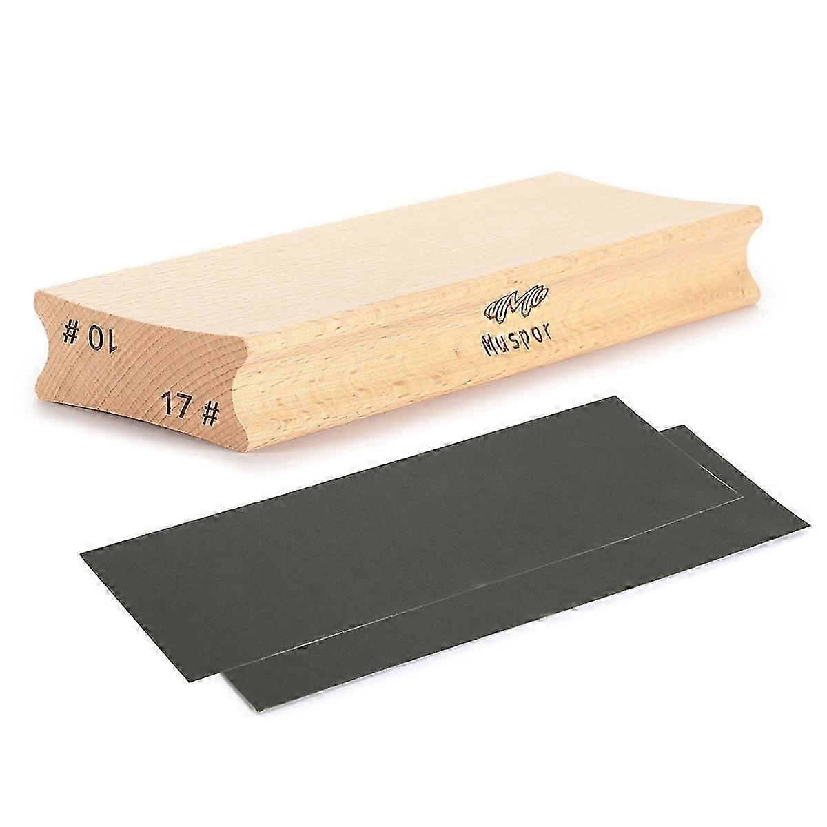 A9LD Sanding Block - Guitar Fret Leveling Tool with Sanding Beam, Luthier's Essential 10 & 17