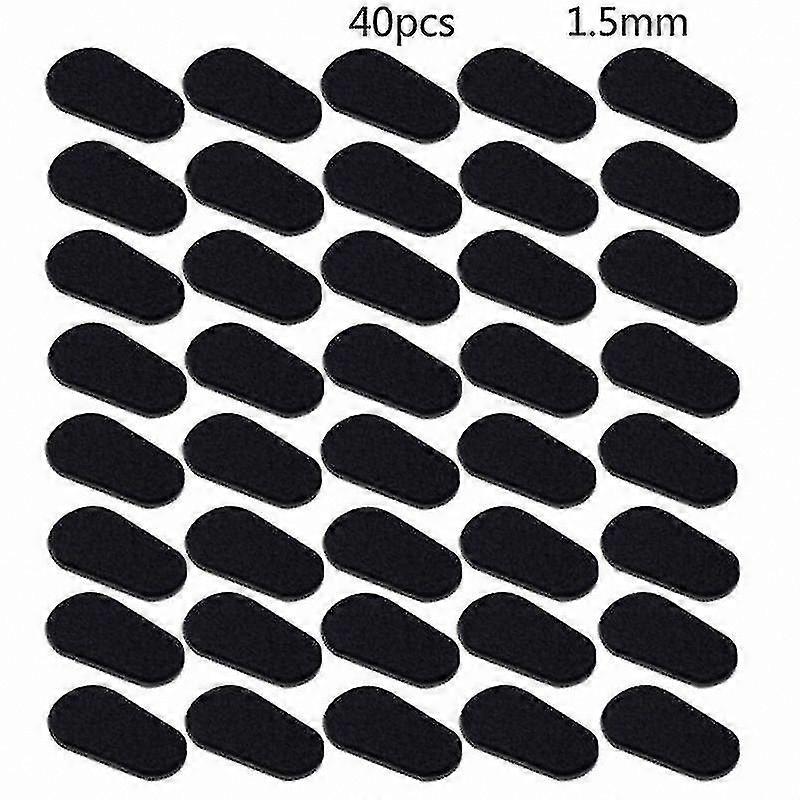 Soft Foam Eyeglass Nose Pads, 40pcs Self-Adhesive Anti-Slip EVA Nose Pads for Glasses