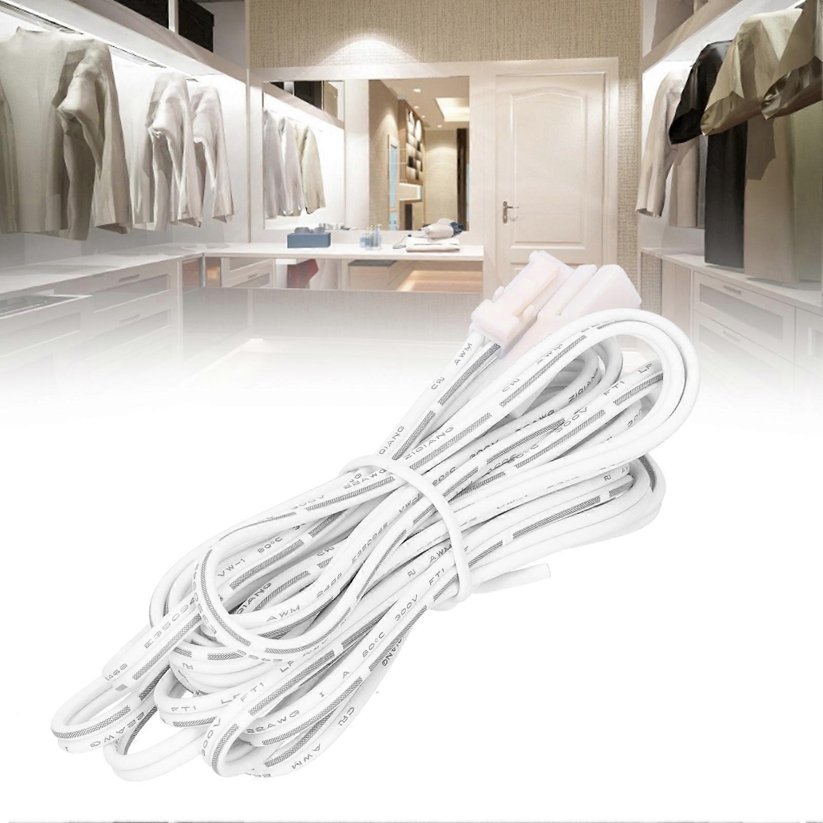 250cm Flexible Extension Cable for LED Cabinet Light Induction Lamp
