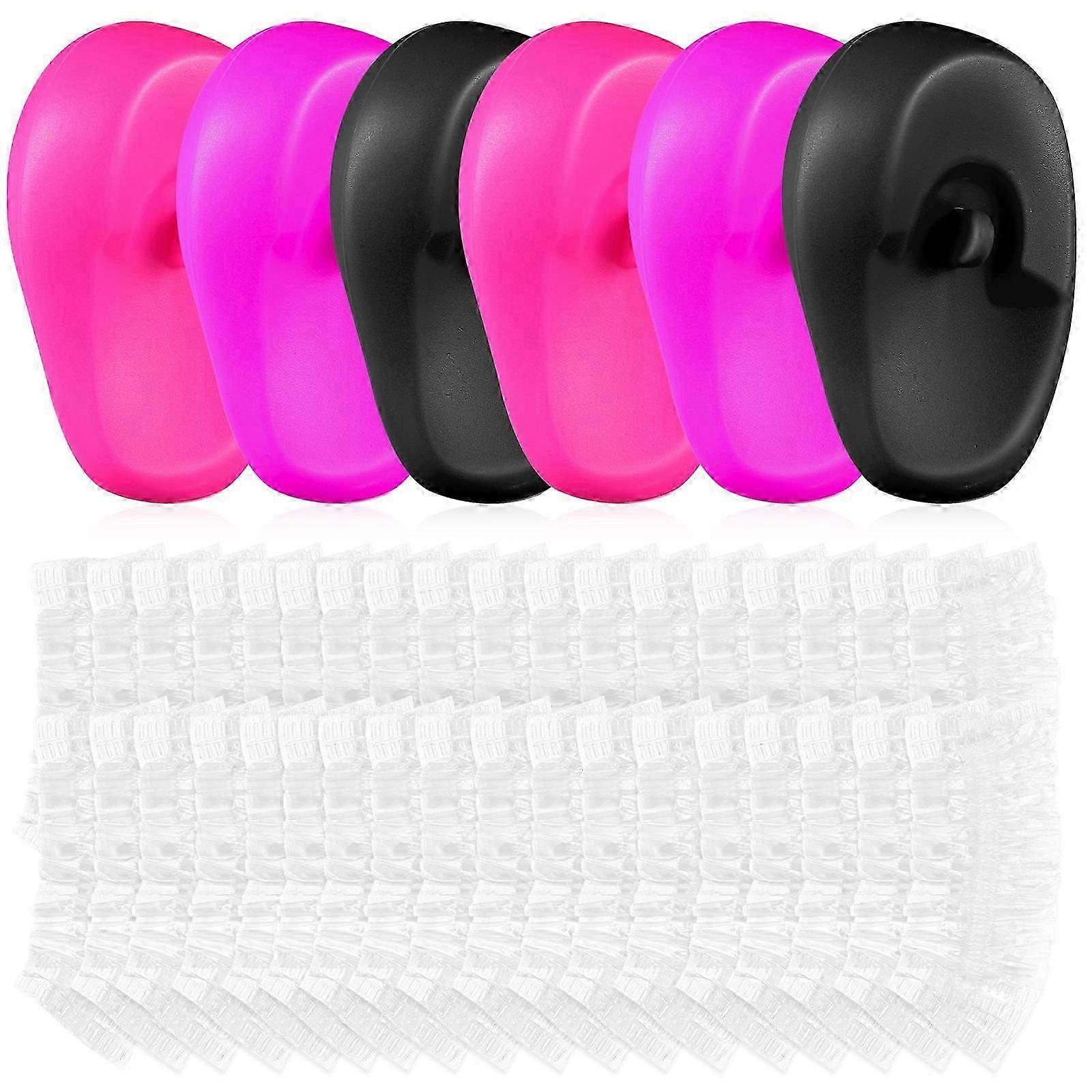 Couvre-oreilles étanches pour le bain Femmes Hommes Protection d’oreille 206Pcs Utilisation à domicile Multi Couleur