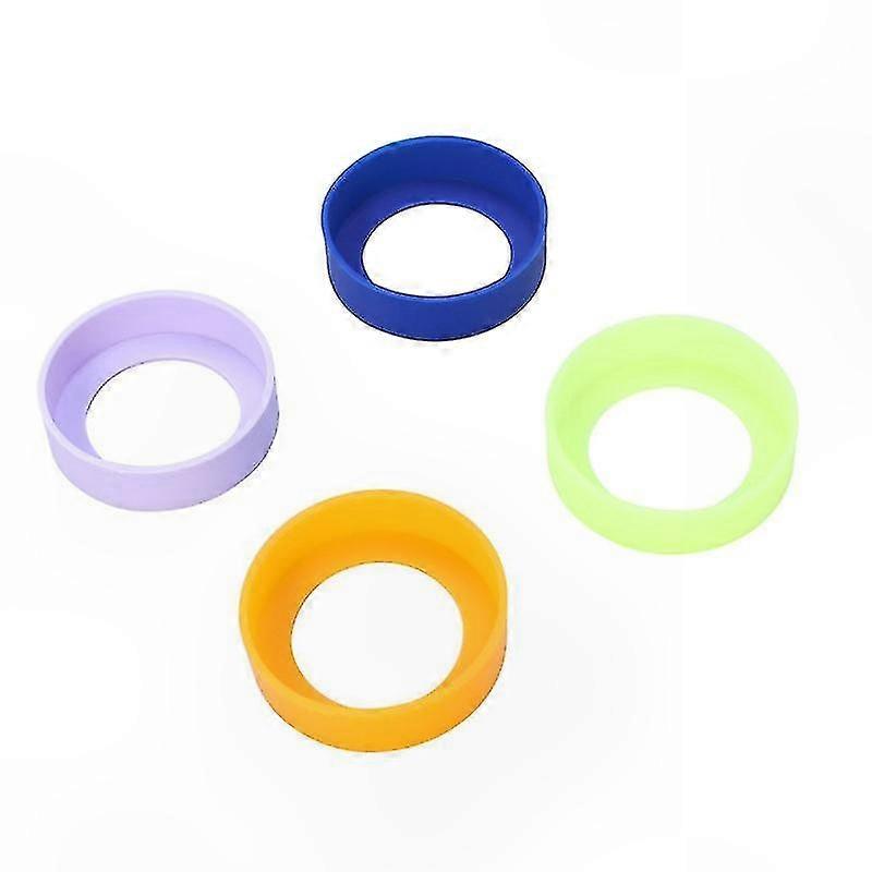 Set of 4 Silicone Coasters for Drinks