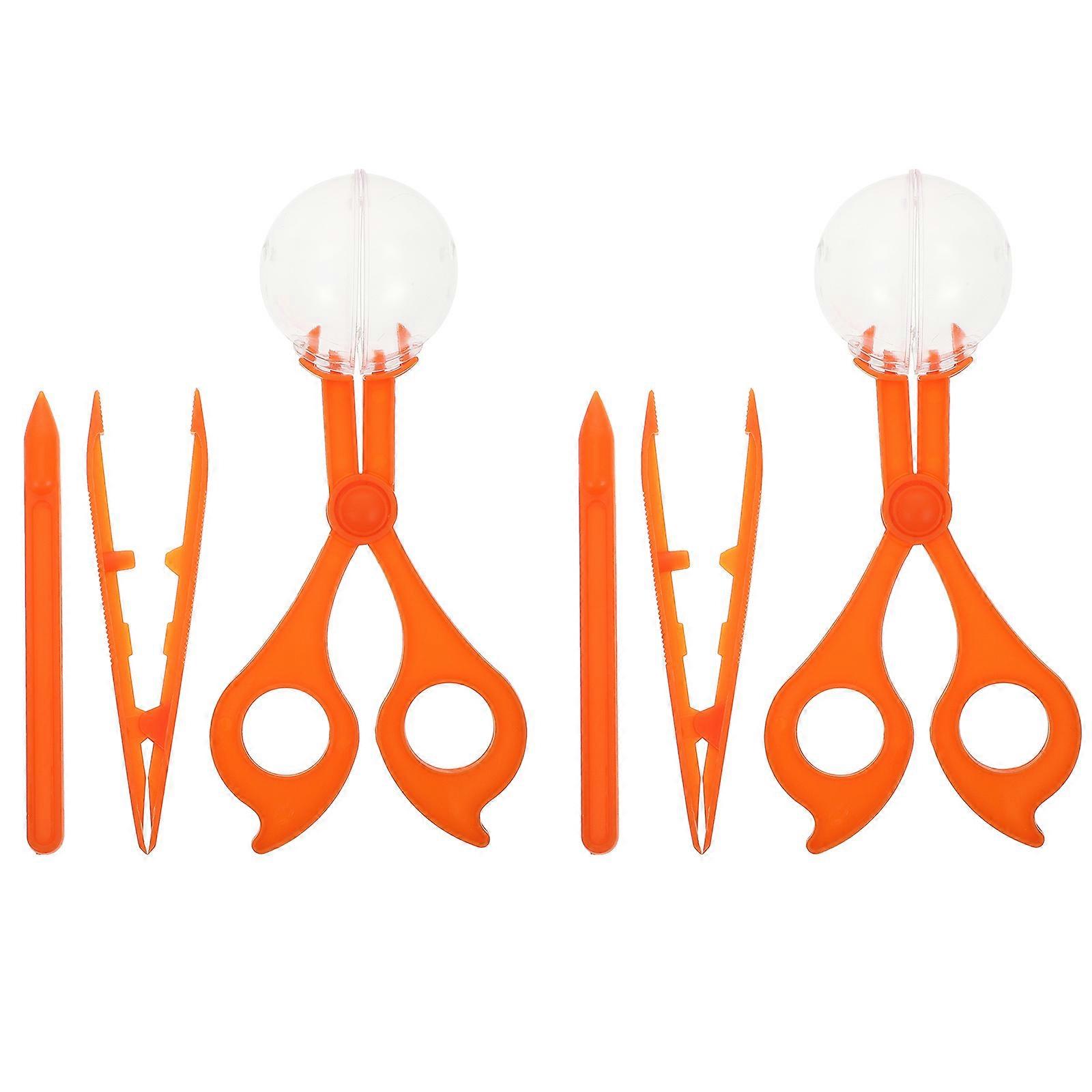 Children Insect Collector Outdoor Catching Tools Plastic 2Sets