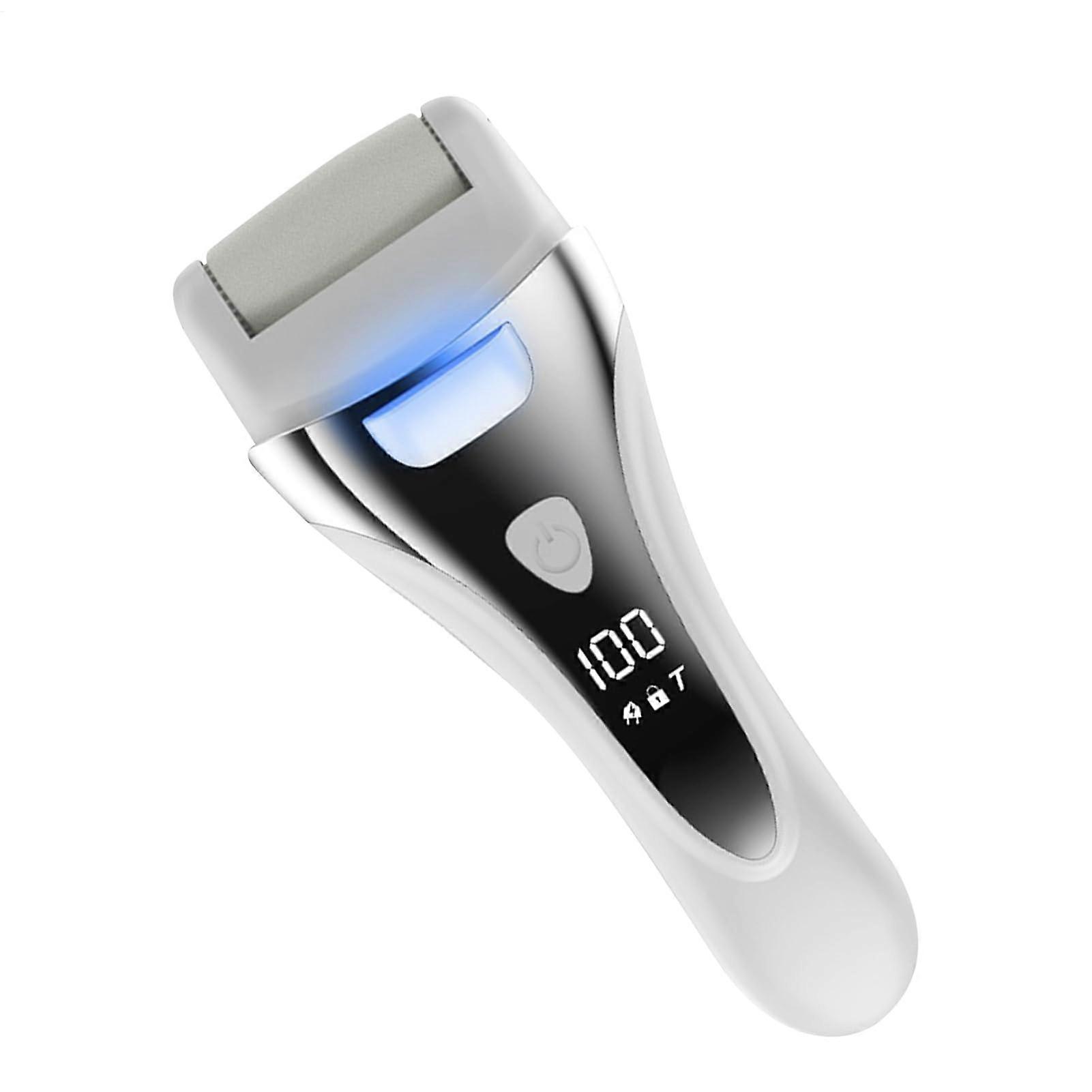 Electric Heel Callus Remover Two Speeds USB Charging Digital Display For Dry Heels