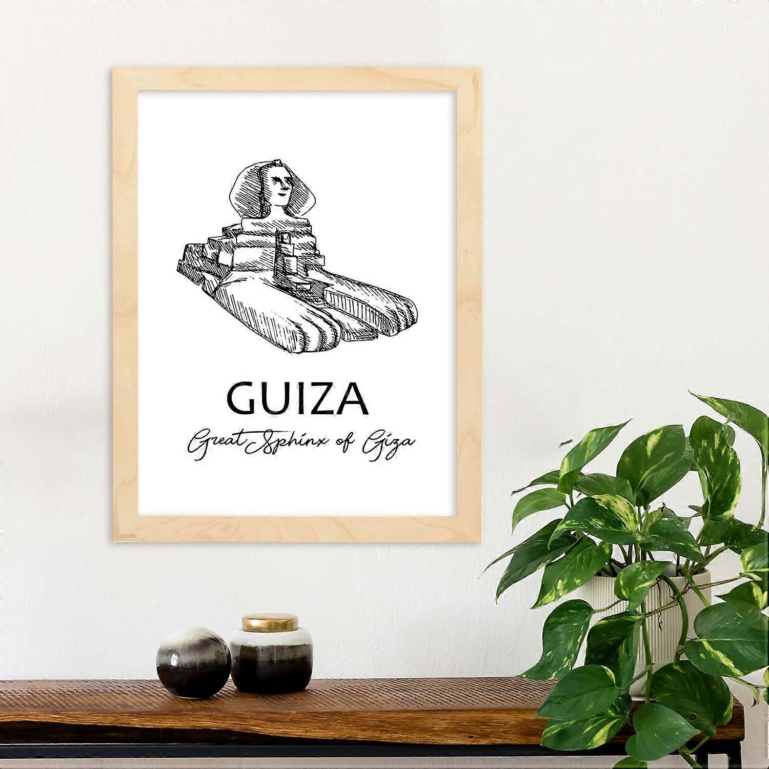 Affiche du Sphinx de Gizeh