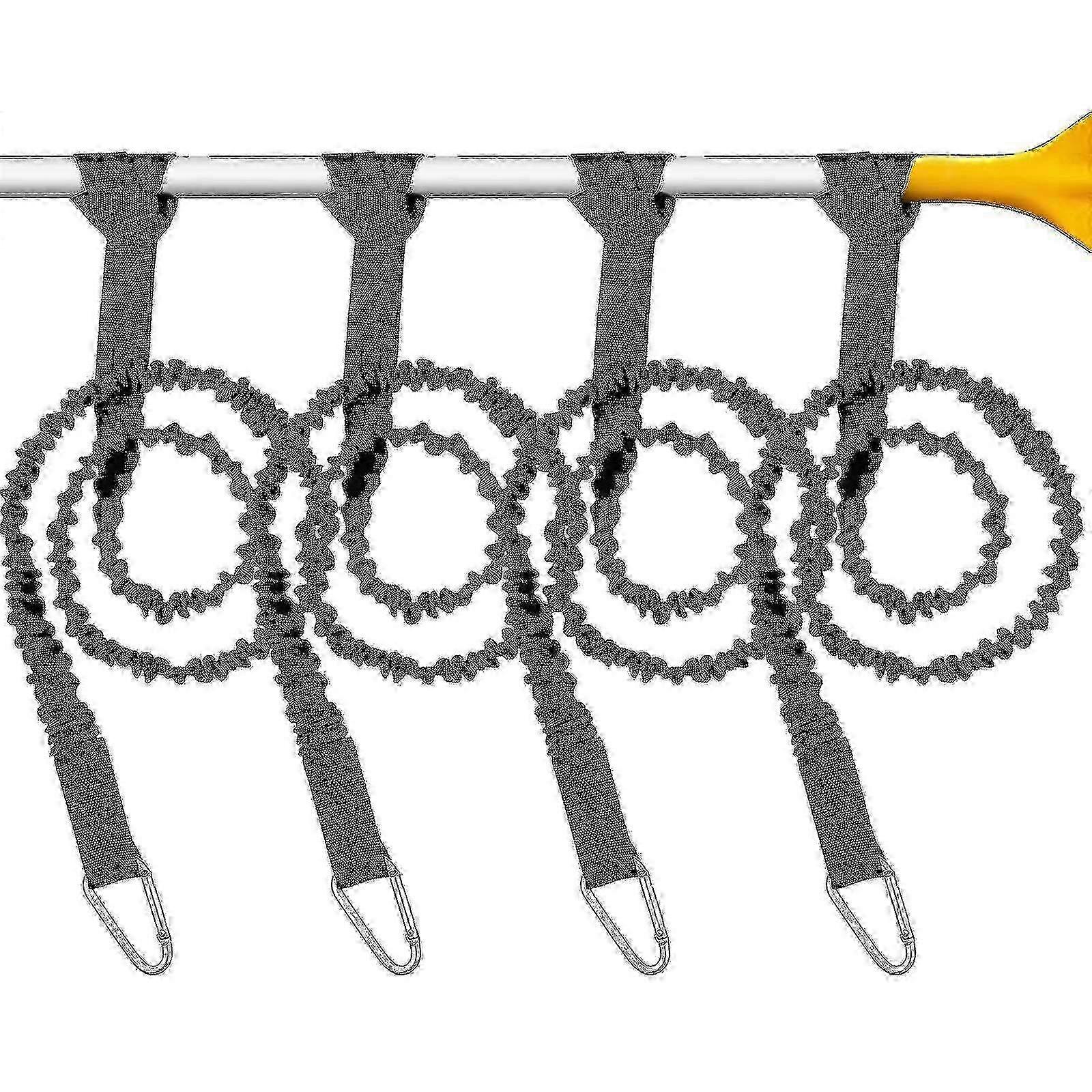 4 pezzi Kayak Paddle Guinzaglio Kayak Rod Guinzaglio Kayak Paddle Cordino elastico arrotolabile Cordino Guinzaglio Kayak Accessori