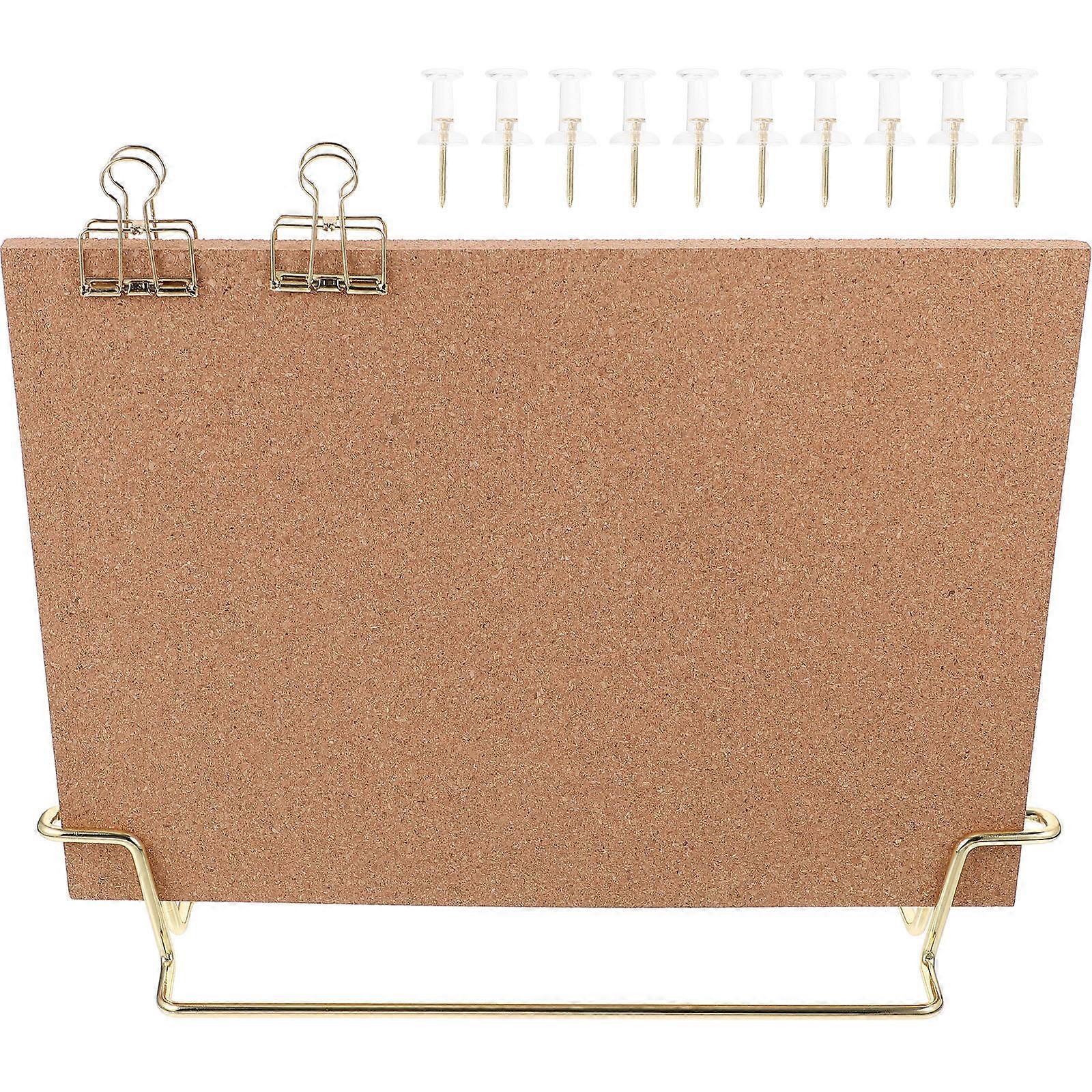 Bulletin Board Office Cork Board for Daily Use 3Sets