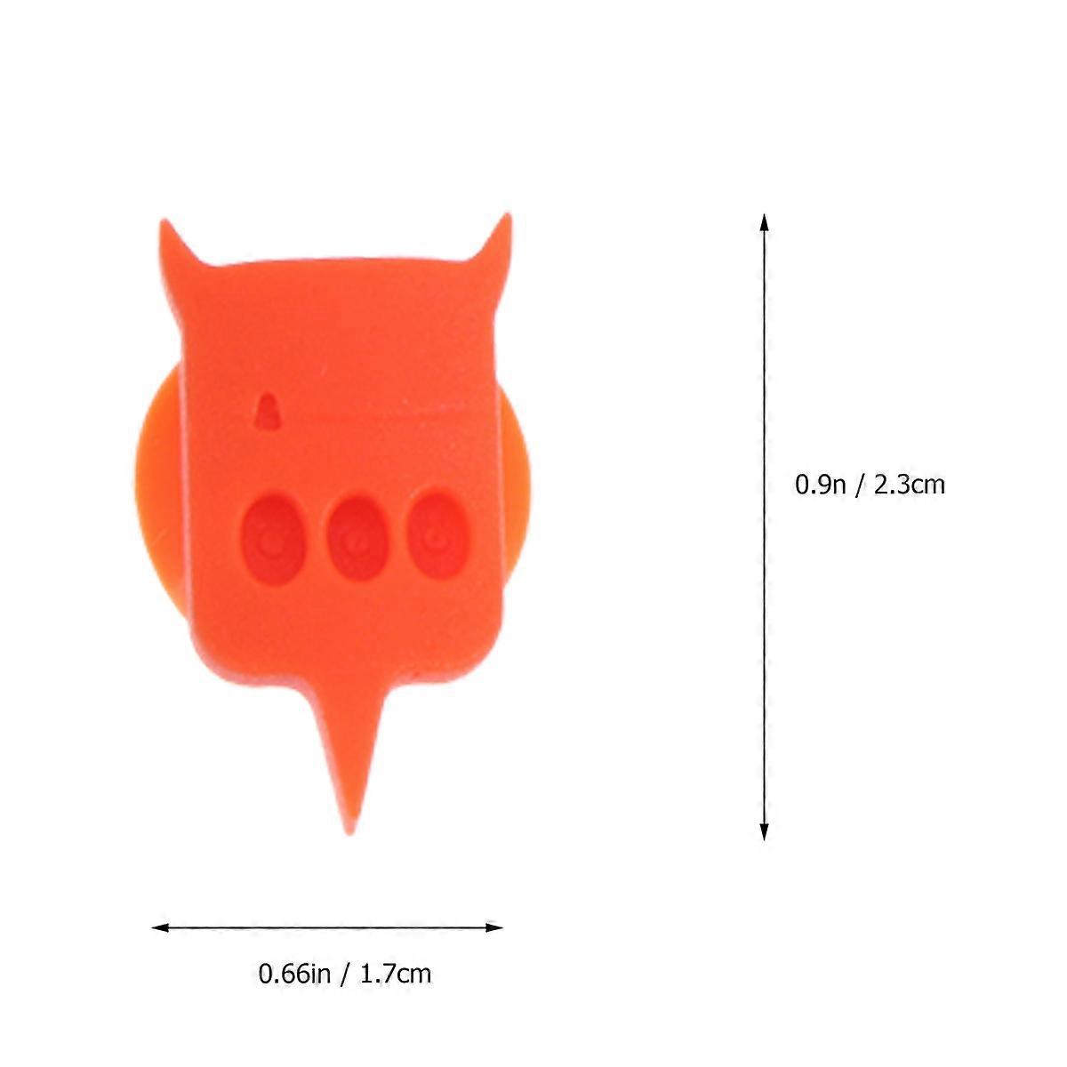 Drink Markers Silicone Wine Glass Marker for Glass Marking 12Pcs Face Design