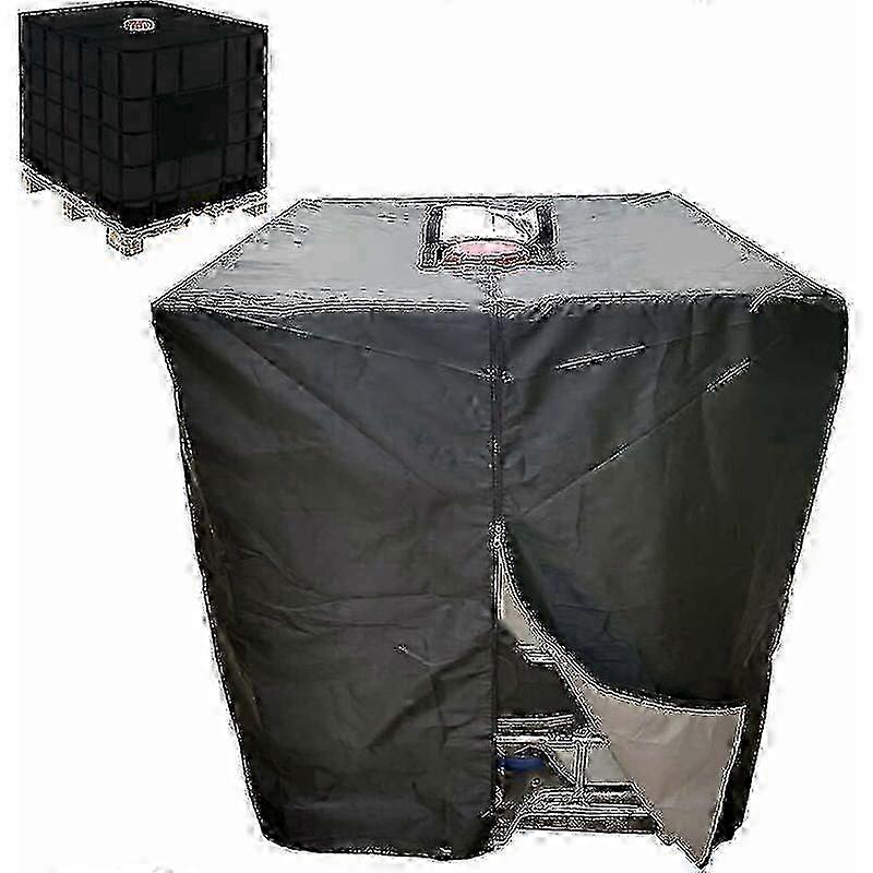 Tampa do tanque de armazenamento de água da chuva de 1000 litros com zíper à prova de vento e design resistente a UV