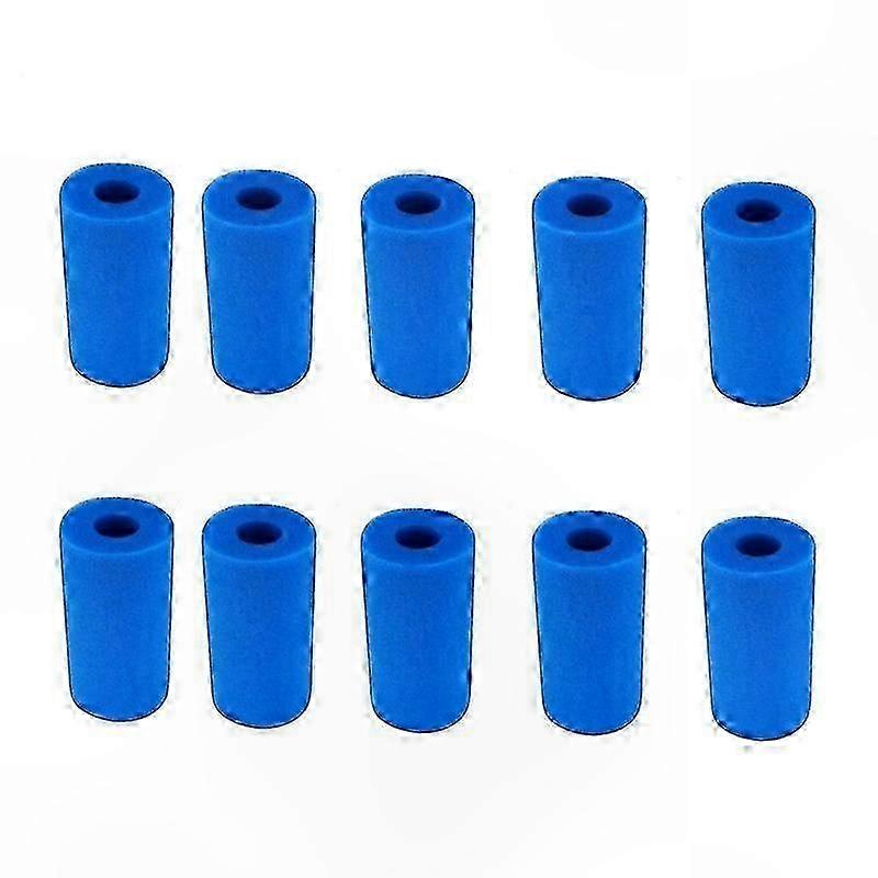 Foam Sponges for Pool and Aquarium Filters, 10-Pack Reusable Filter Media Replacement