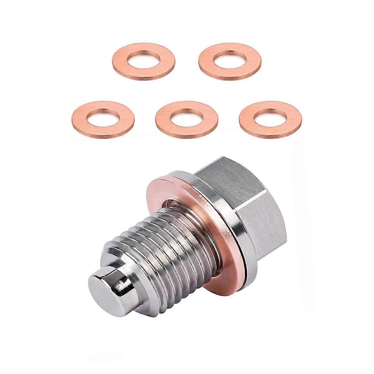 M14 x 1.5 Magnetic Oil Drain Plug, Sump Drain Nut Bolt