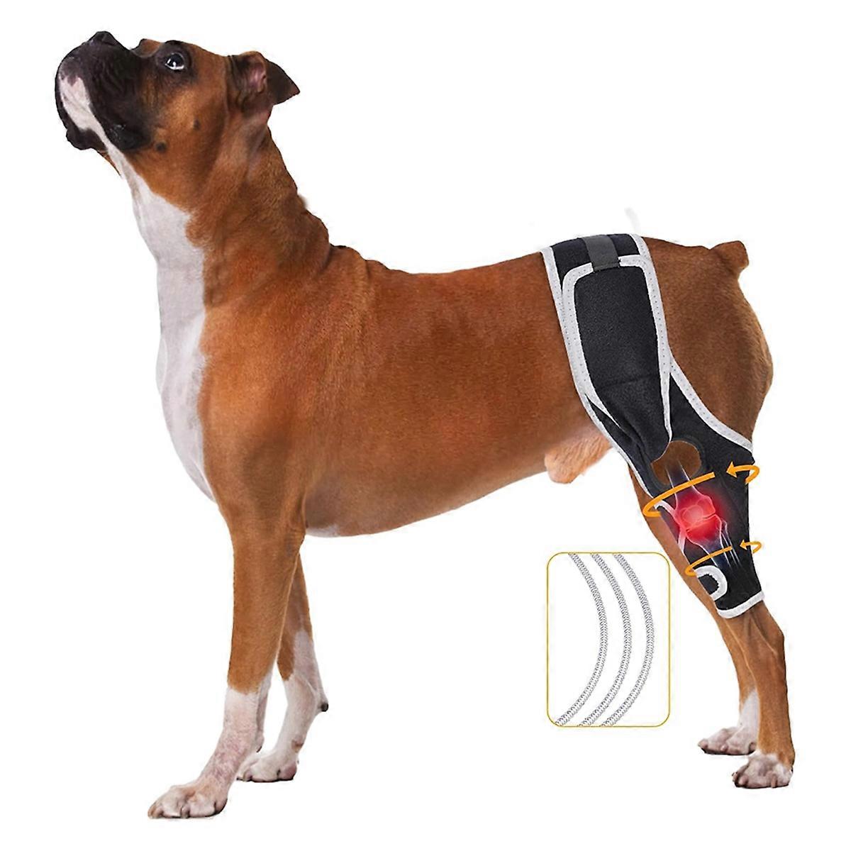 Dog Knee Brace for Acl and Ccl Injuries - Helps with Joint Pain, L