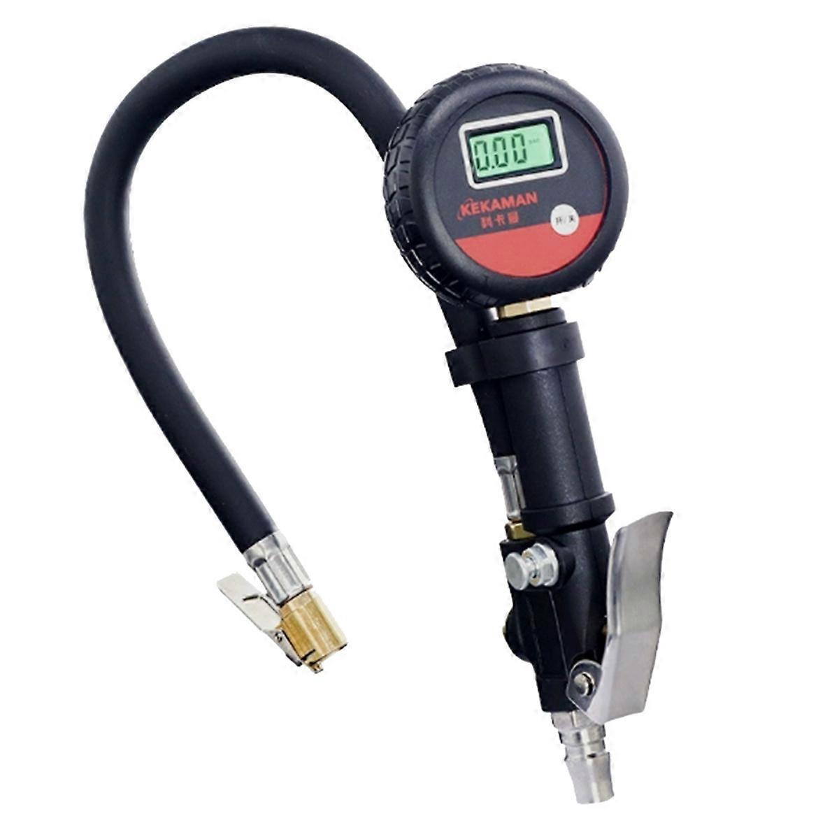 Digital Display Däcktrycksmätare Auto Tillbehör Övervakning Uppblåsare Universal Bil Däck Manometro