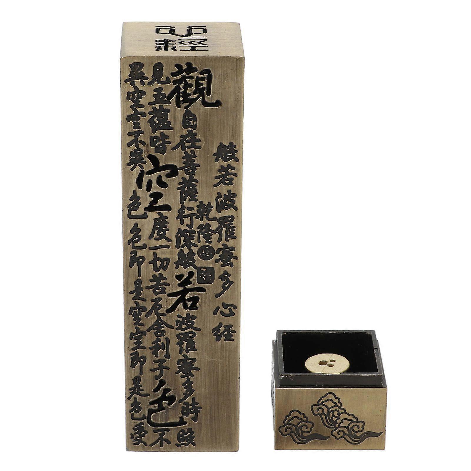 Incense Stick Holder Vintage Style Sturdy Durable Fadeless Alloy Stable Impact Resistant Plated Color Incense Burner